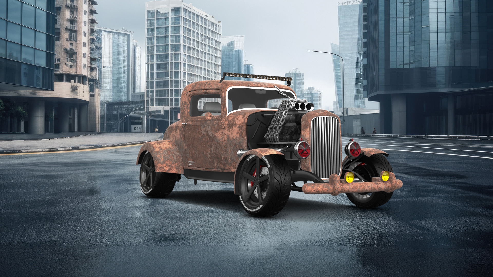 Ford Model B Deluxe 2 Door Coupe 1932