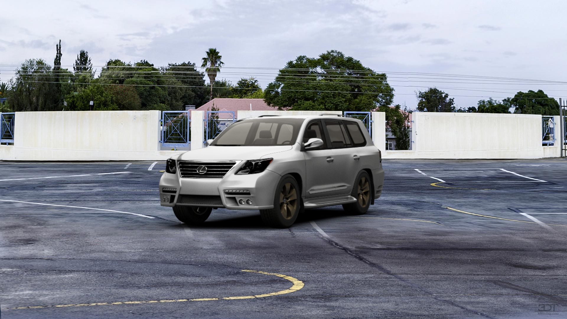Lexus LX SUV 2010 tuning