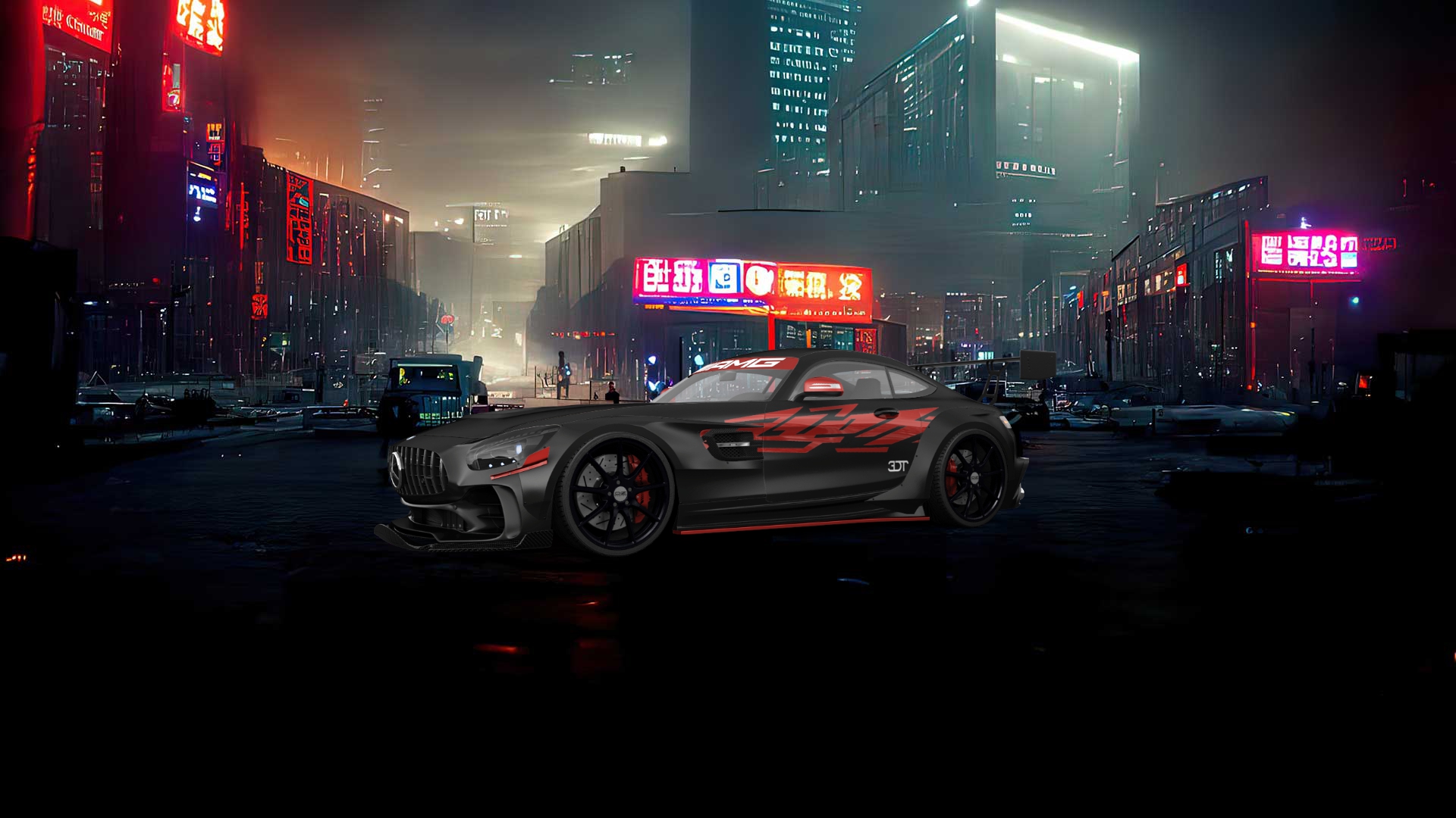 Mercedes AMG GT 2 door fastback coupe 2016 tuning