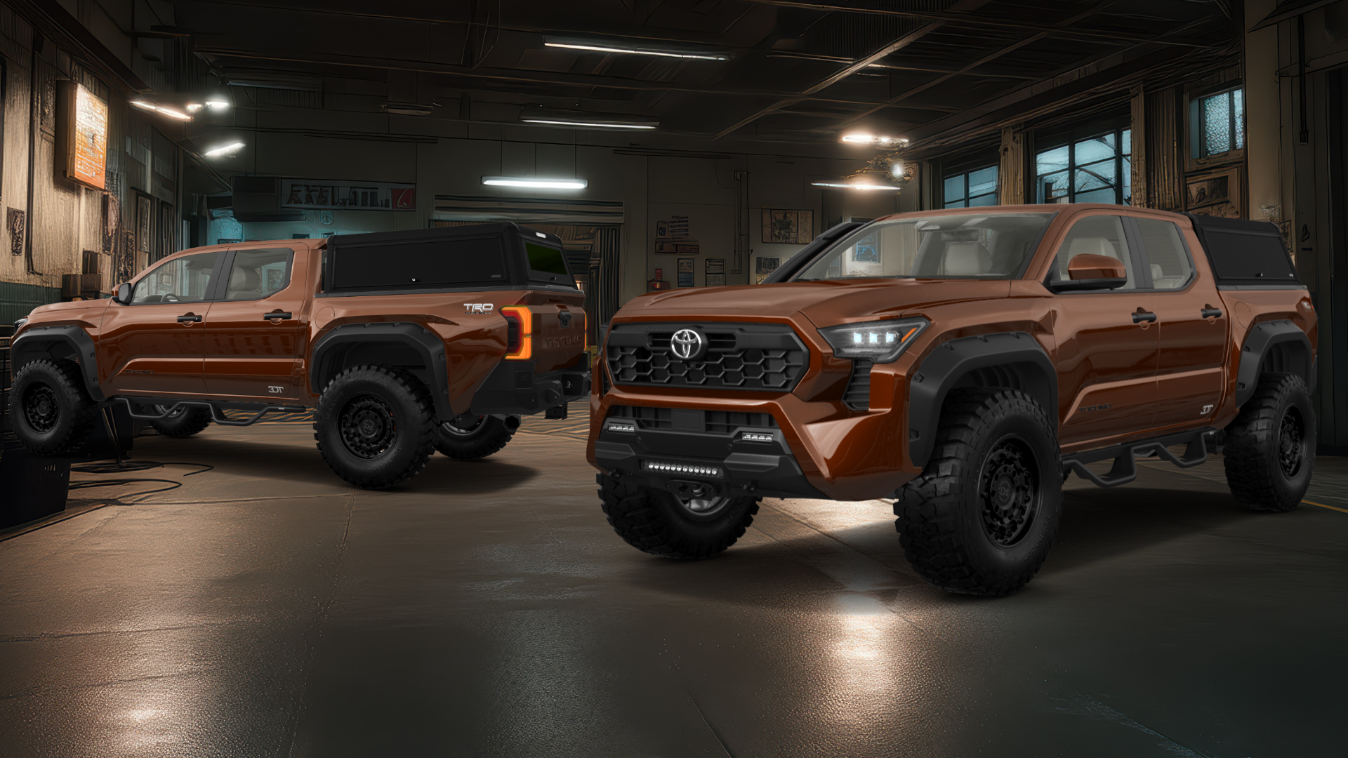 Toyota Tacoma Crew Cab 4 Door pickup truck 2024 tuning