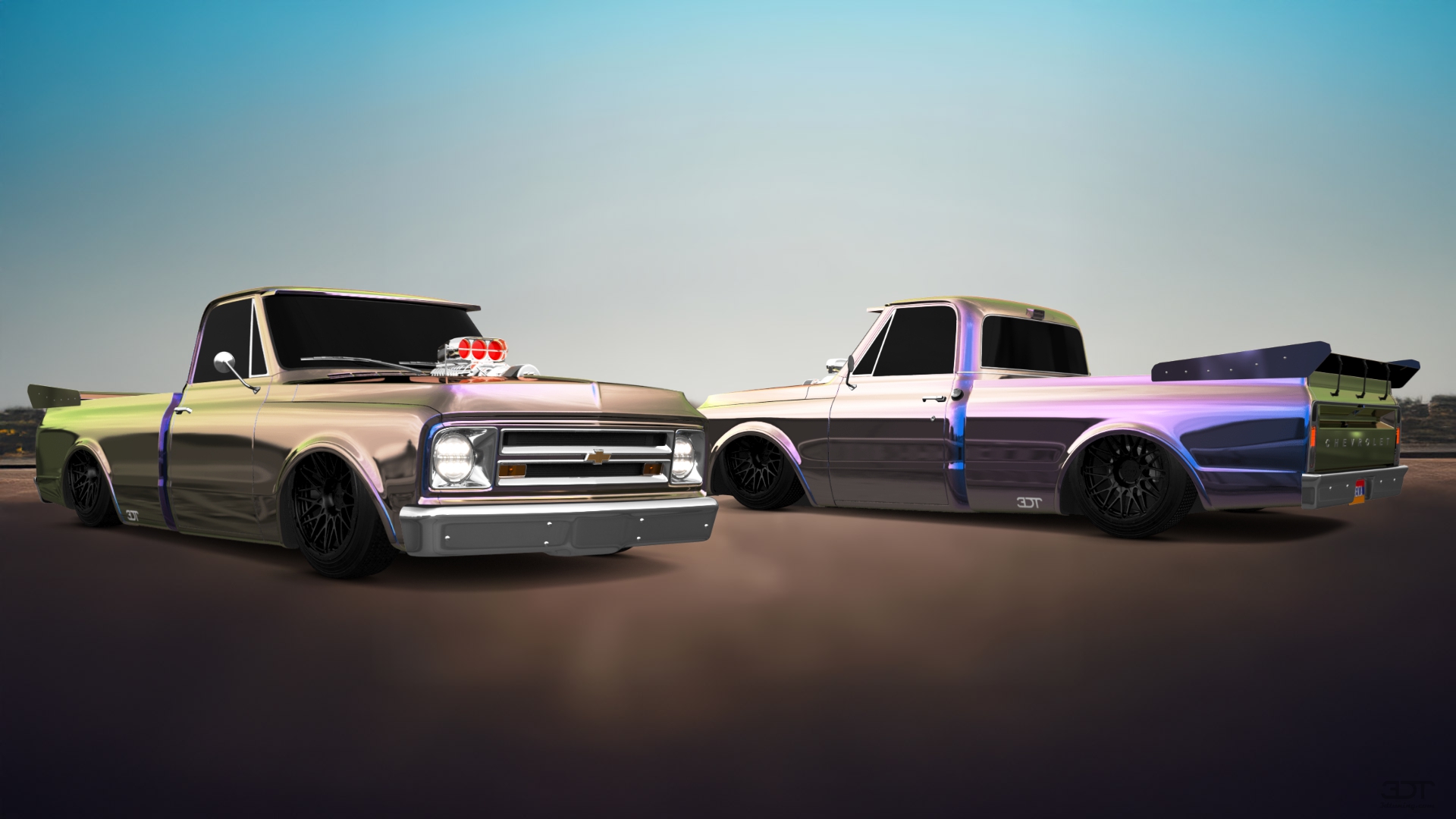 Chevrolet C-10 Cheyenne 2 Door pickup truck 1967 tuning