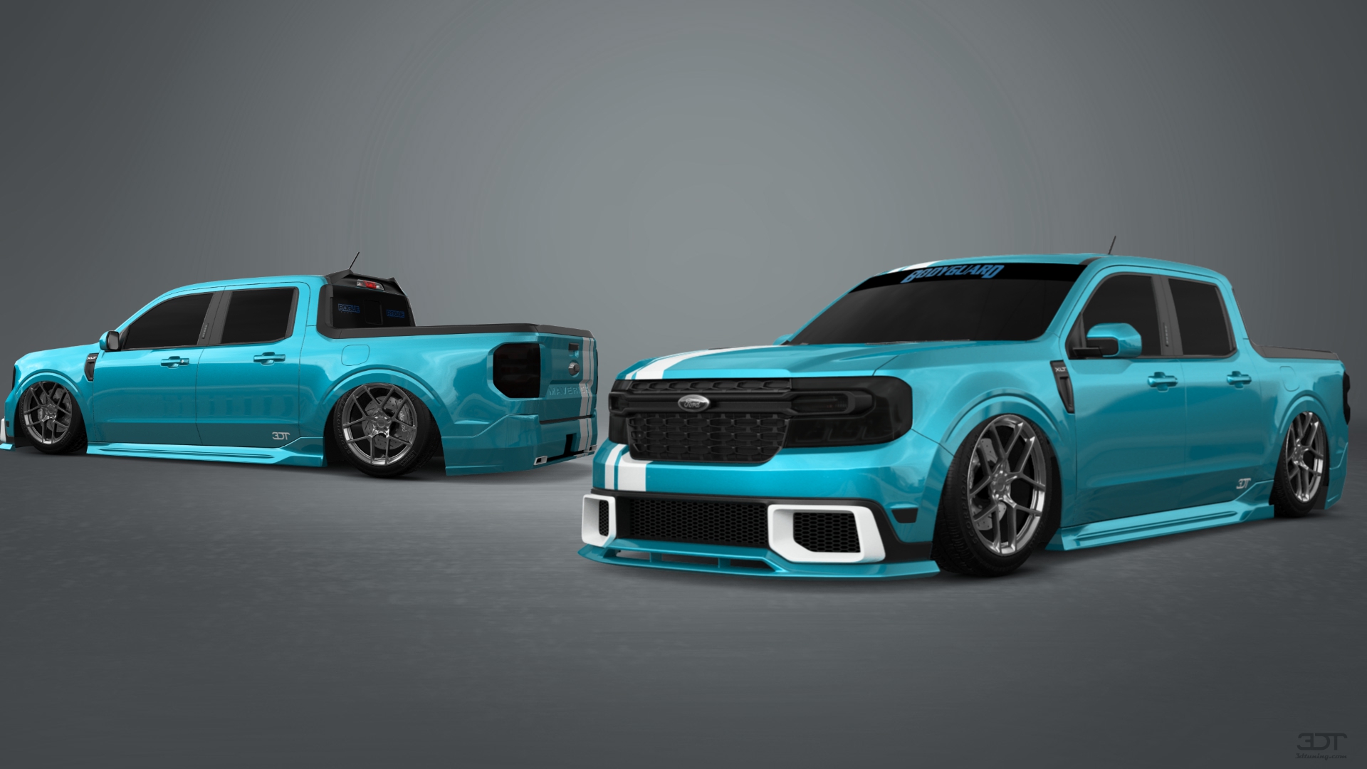 Ford Maverick 4 Door pickup truck 2022 tuning