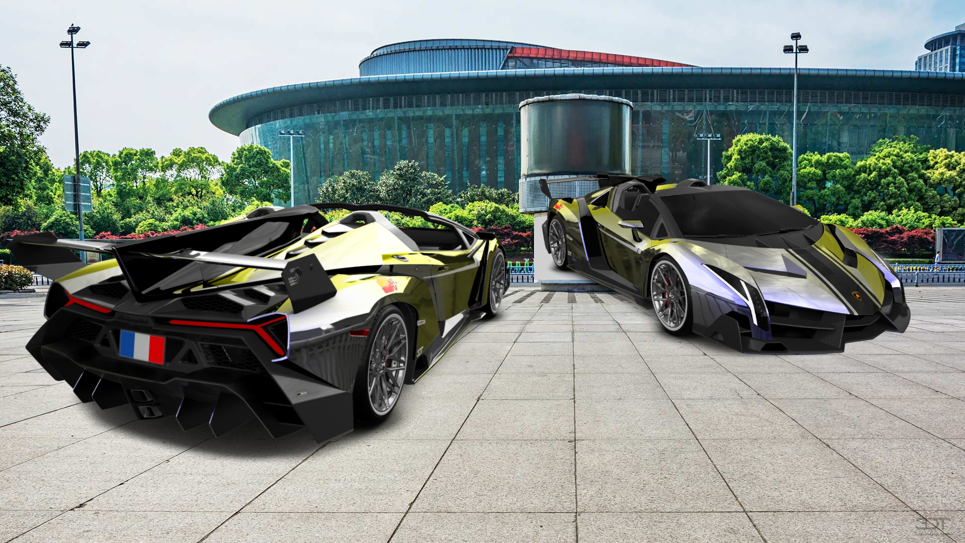 Lamborghini Veneno Roadster 2013 tuning