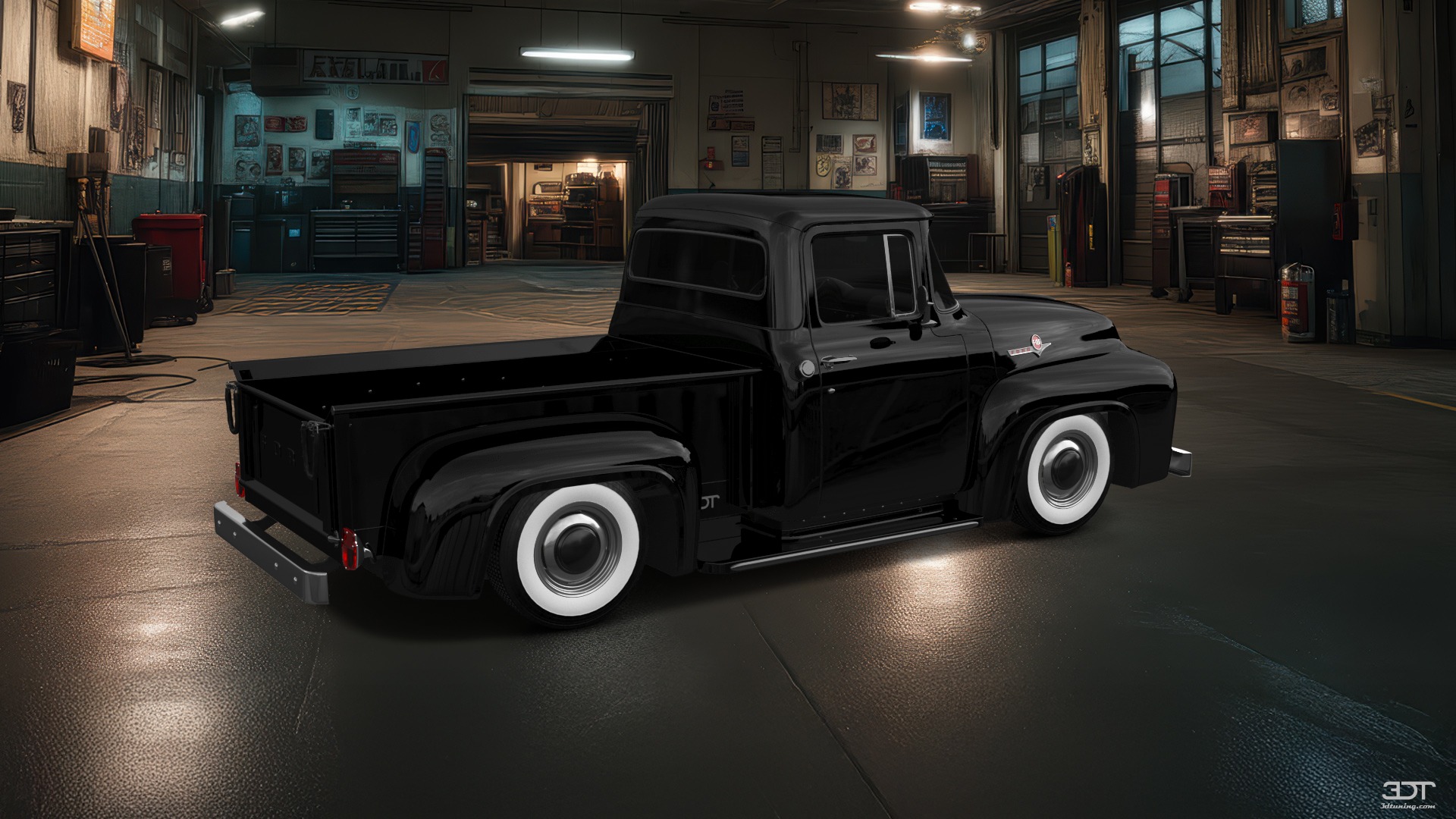 Ford F-100 2 Door truck 1956 Images