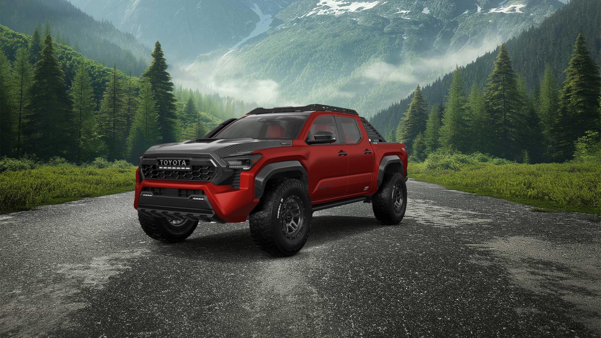 Toyota Tacoma Crew Cab 4 Door pickup truck 2024 tuning