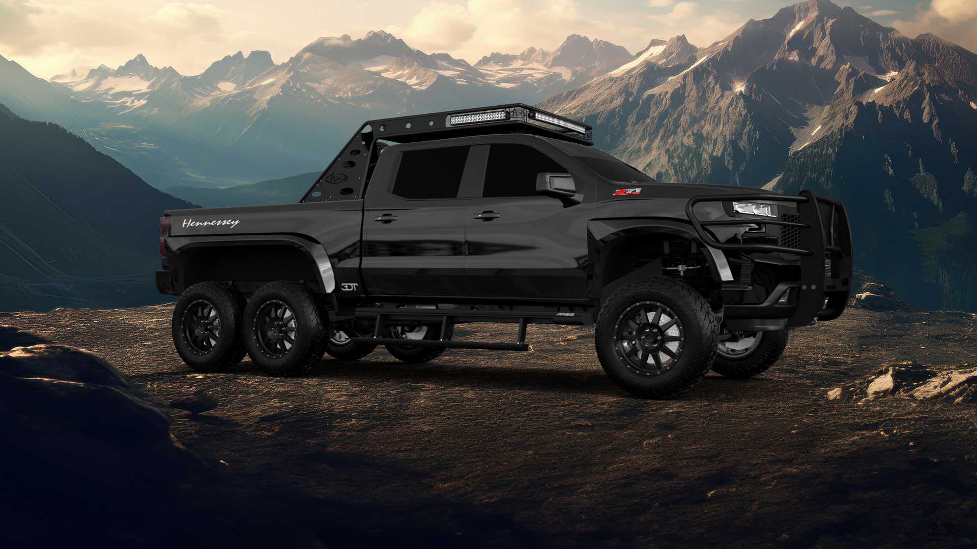 Chevrolet Silverado Hennessey Goliath 6X6 Truck 2020 Images