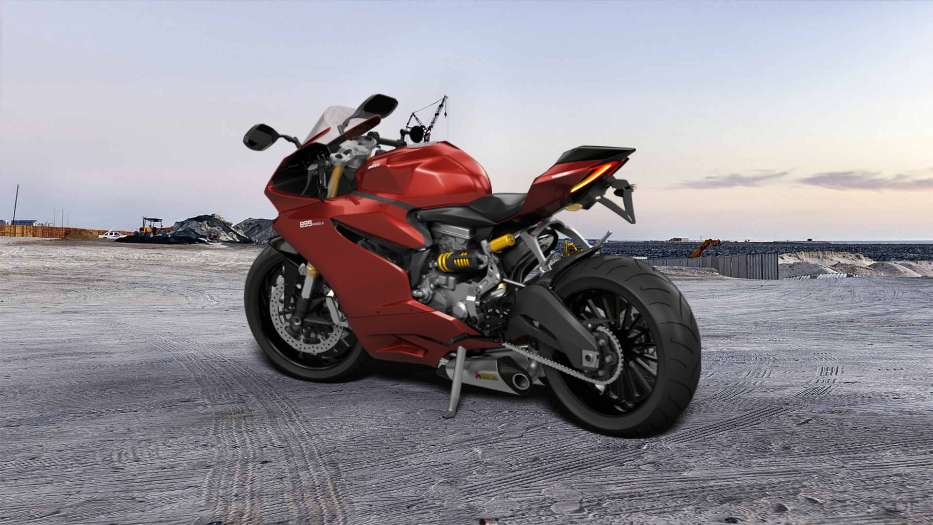 Ducati 899 Panigale Sport Bike 2015