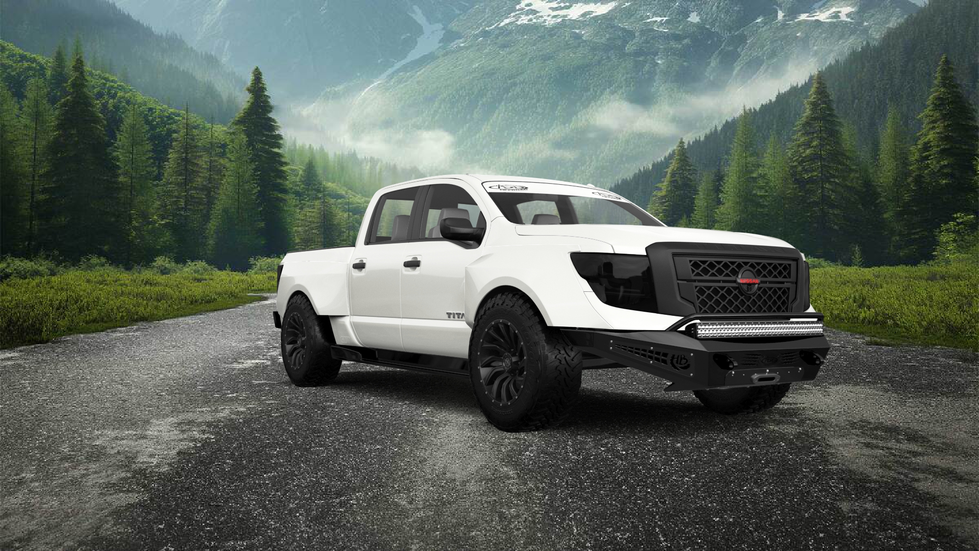 Nissan Titan 4 Door pickup truck 2021 tuning