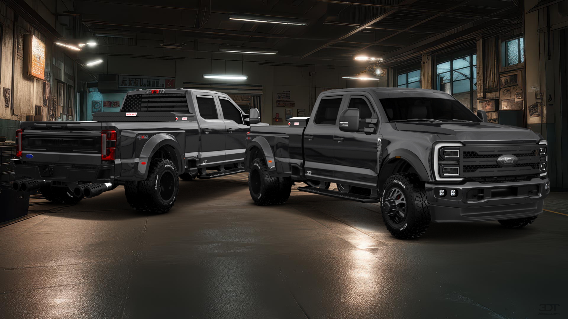 Ford F-350 DRW Crew Cab 4 Door pickup truck 2023 tuning