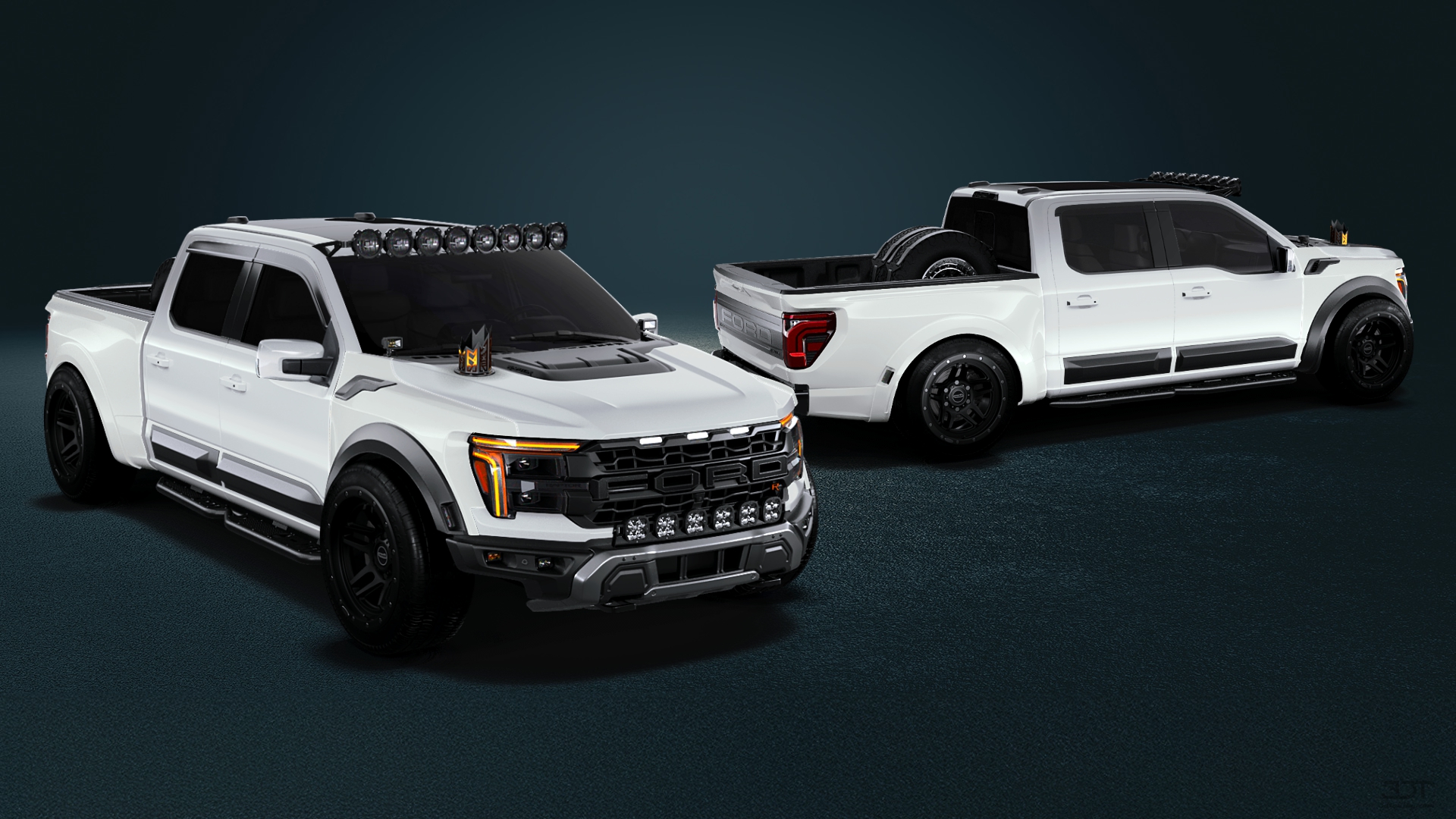 Ford F-150 Raptor 4 Door pickup truck 2024 tuning