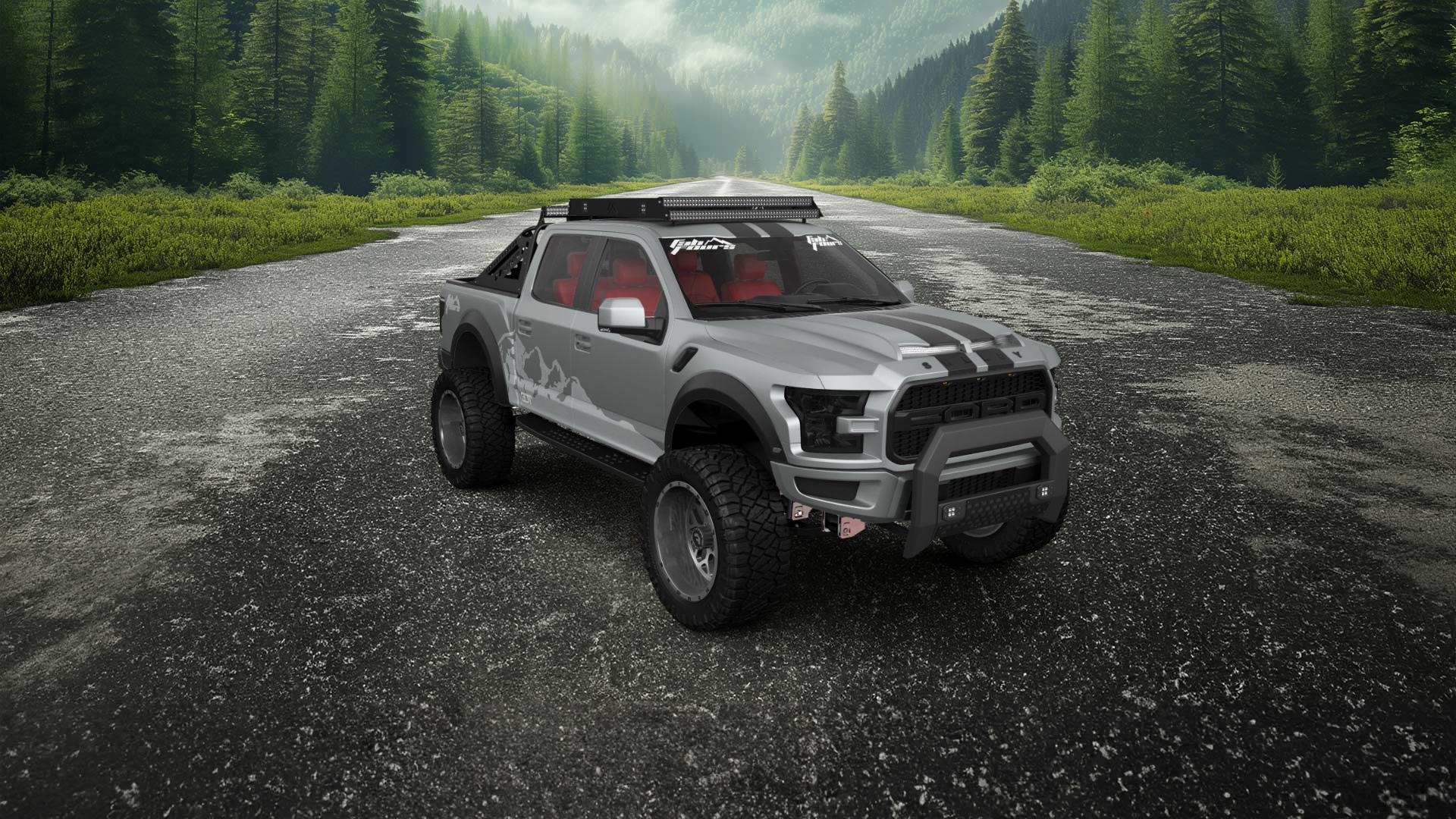 Ford F-150 Raptor 4 Door pickup truck 2017