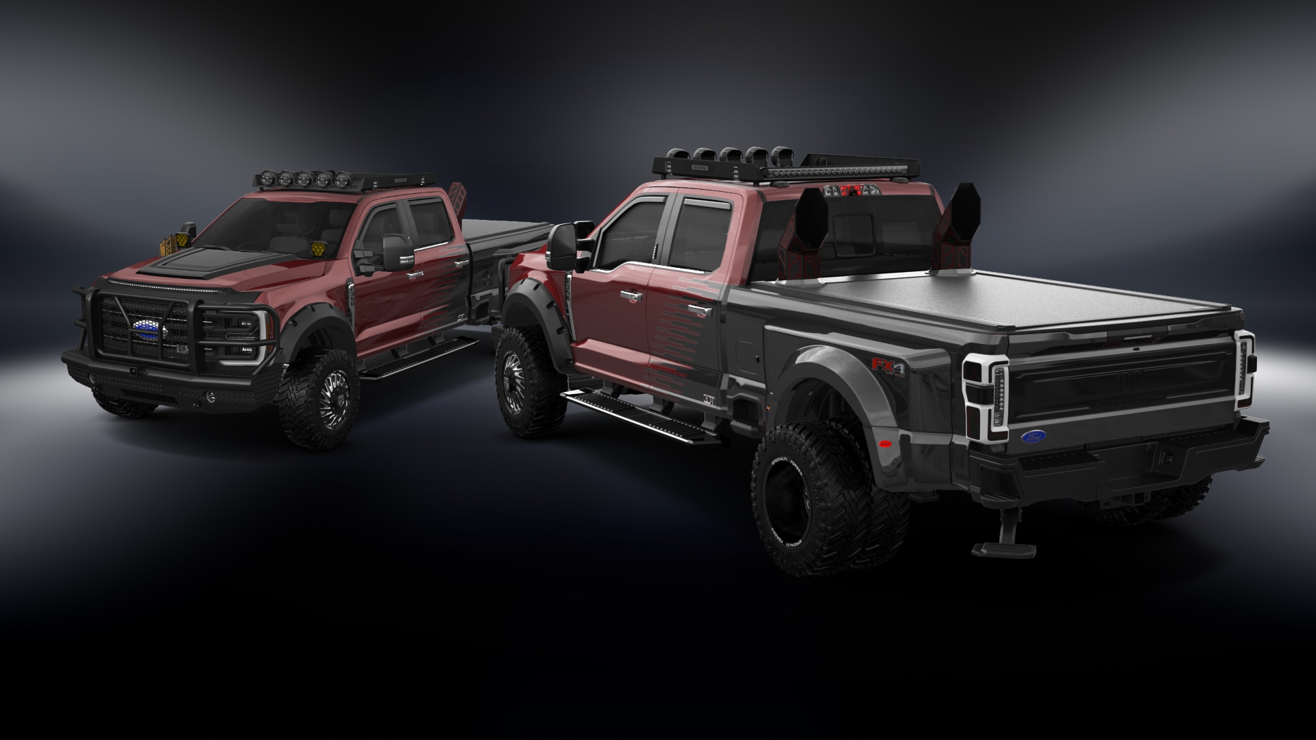 Ford F-350 DRW Crew Cab 4 Door pickup truck 2023 tuning