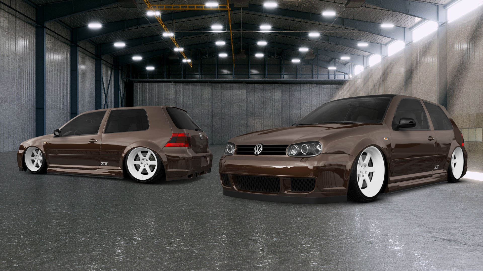 Volkswagen Golf 4 (mk4) 3 Door Hatchback 1997 tuning