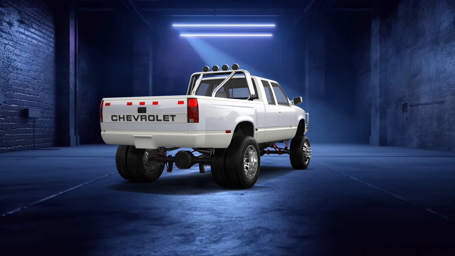 Chevrolet K3500 Extended Cab Pickup Truck 1988