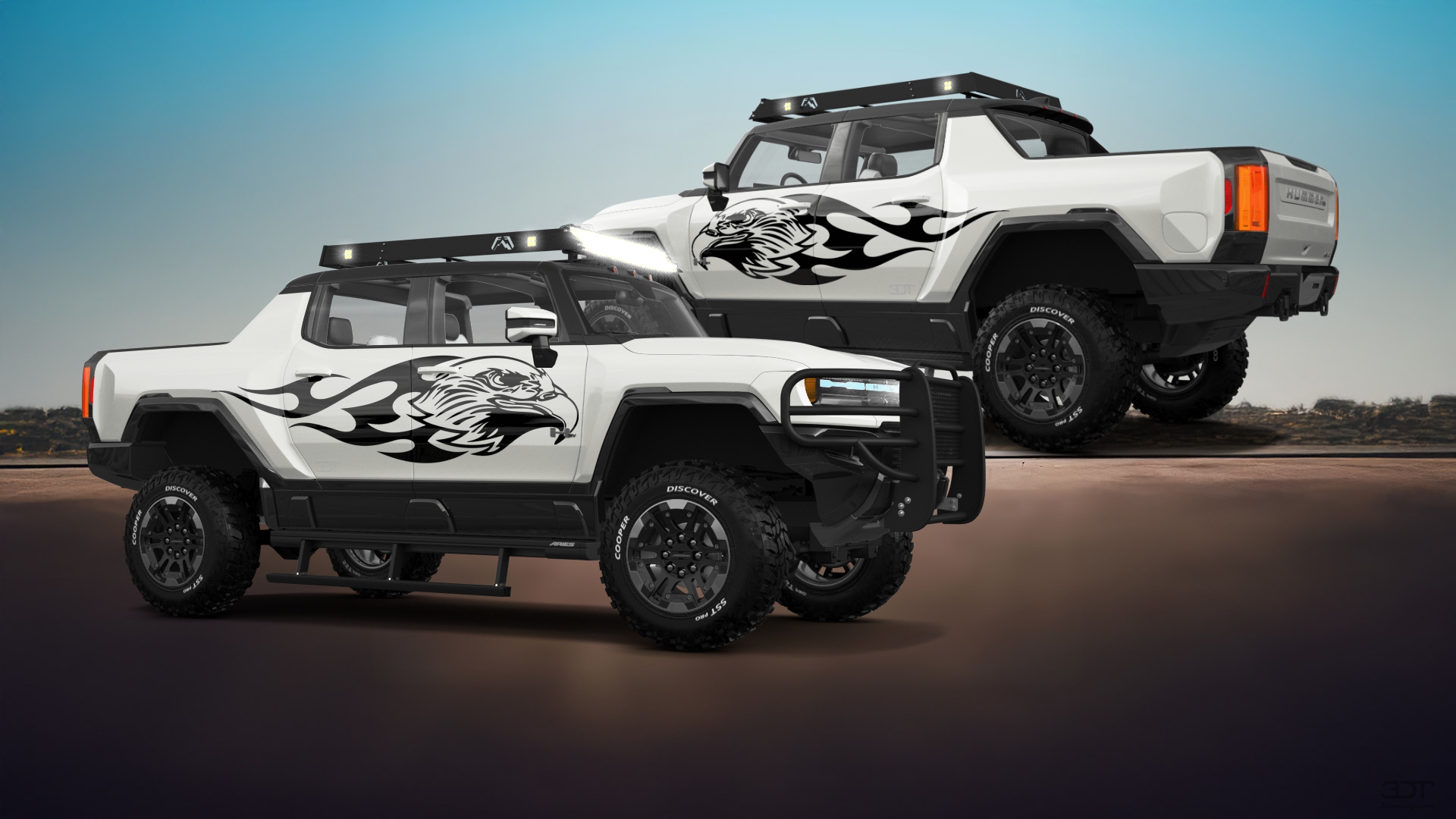 GMC Hummer EV 4 Door pickup truck 2021 tuning