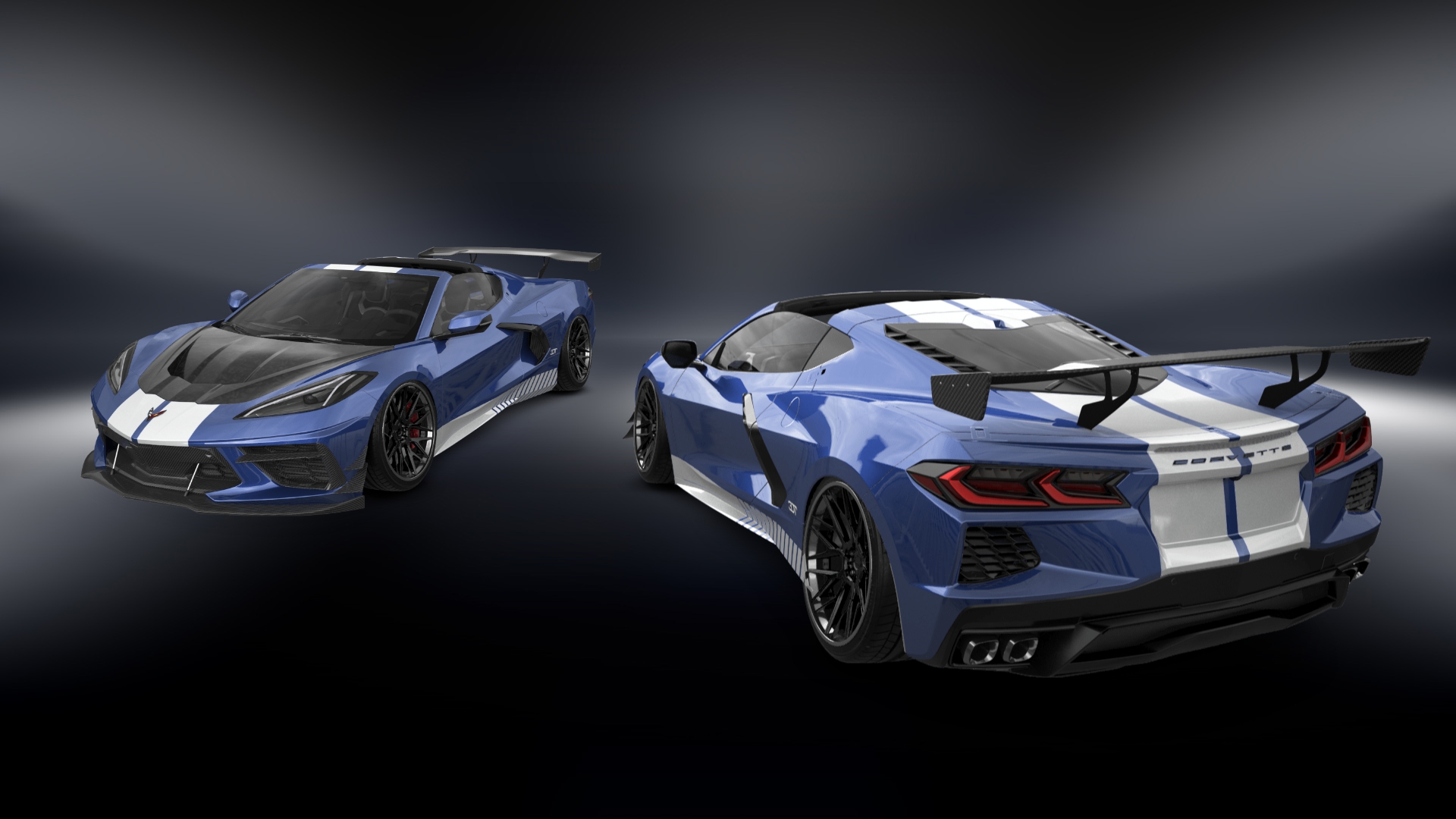 Chevrolet Corvette 2 door targa top 2020 tuning