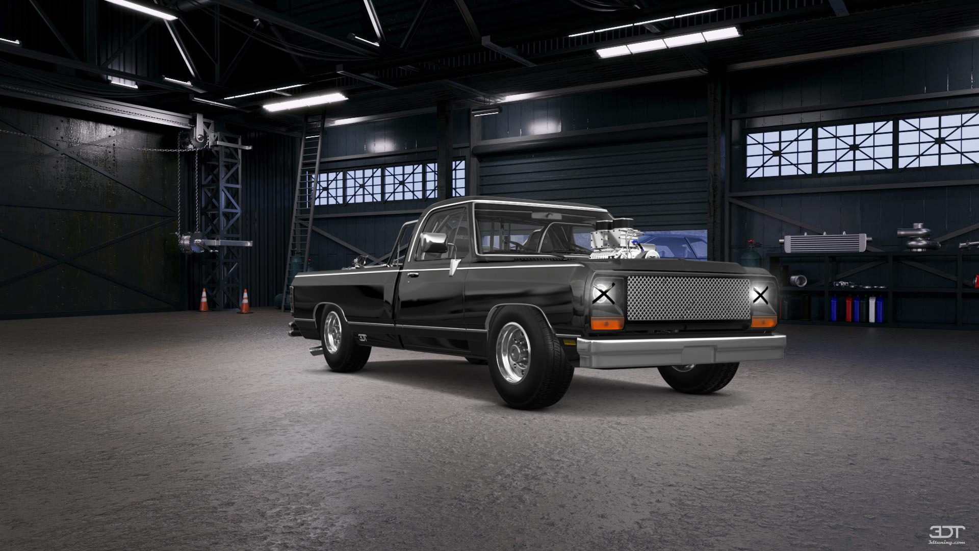 Dodge Ram 250 Regular Cab 2 Door pickup truck 1983 tuning