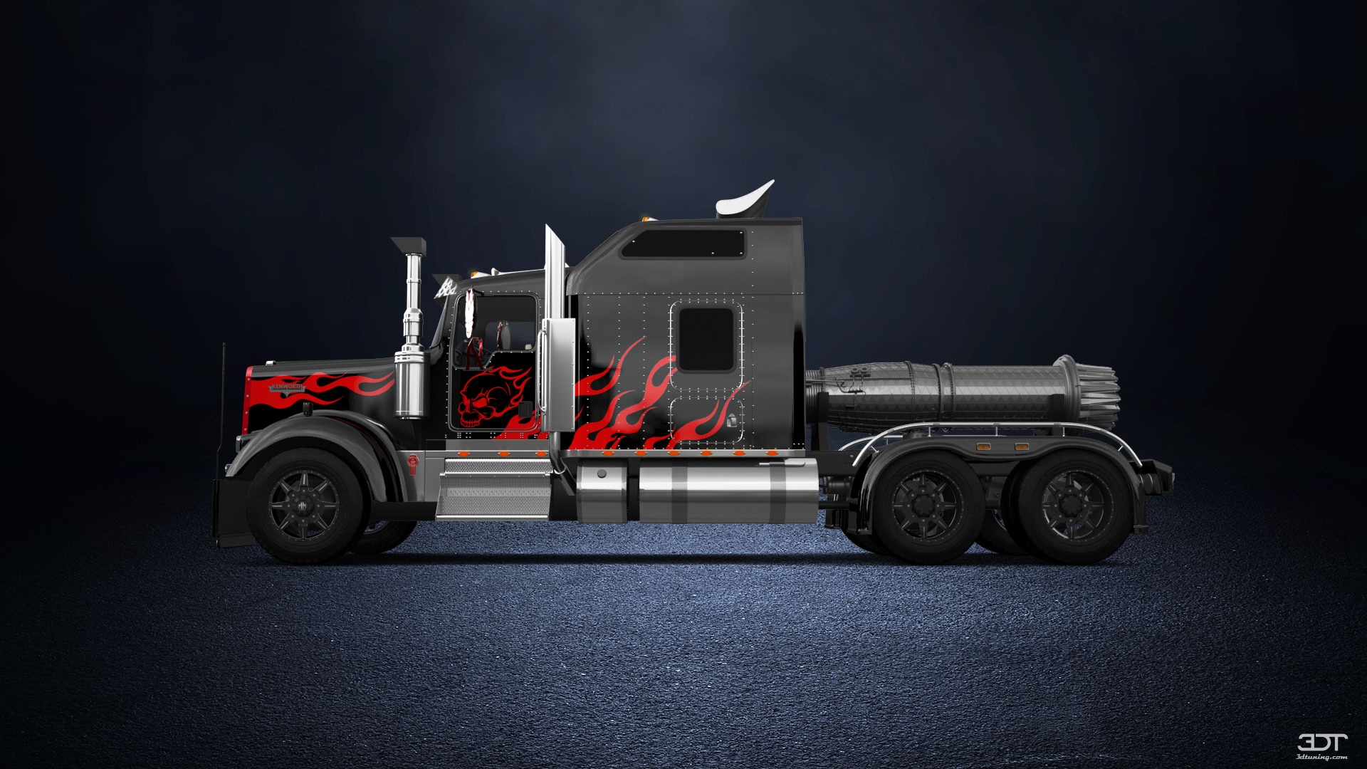 Kenworth W900 Sleeper Cab Truck 2015 Images