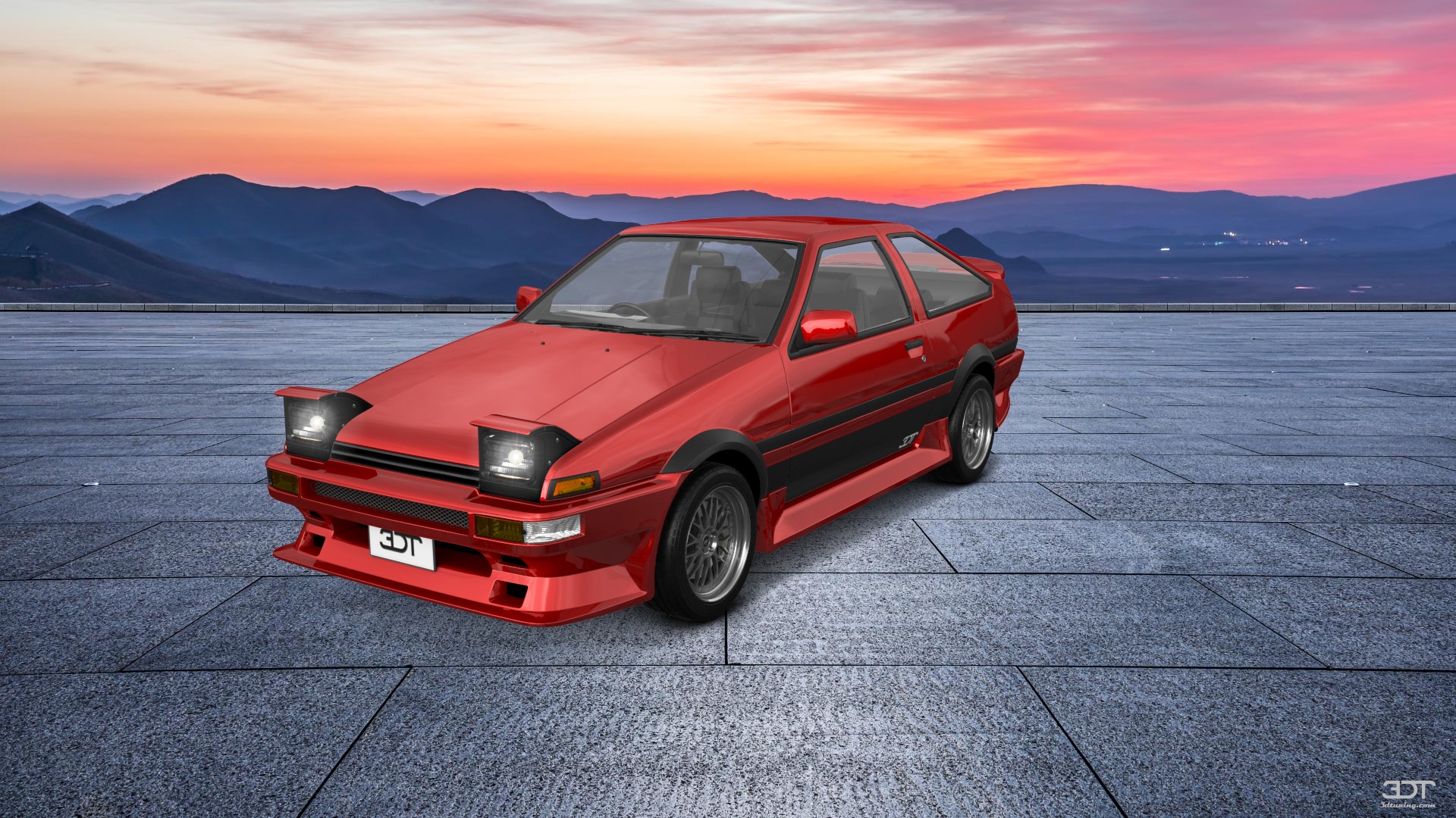 Toyota AE86 3 Door Hatchback 1985 Images