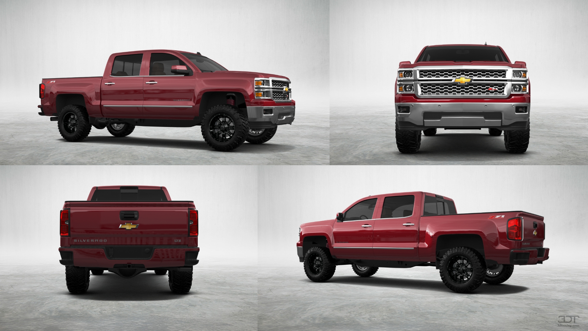 Chevrolet Silverado 1500 4 Door pickup truck 2014 tuning
