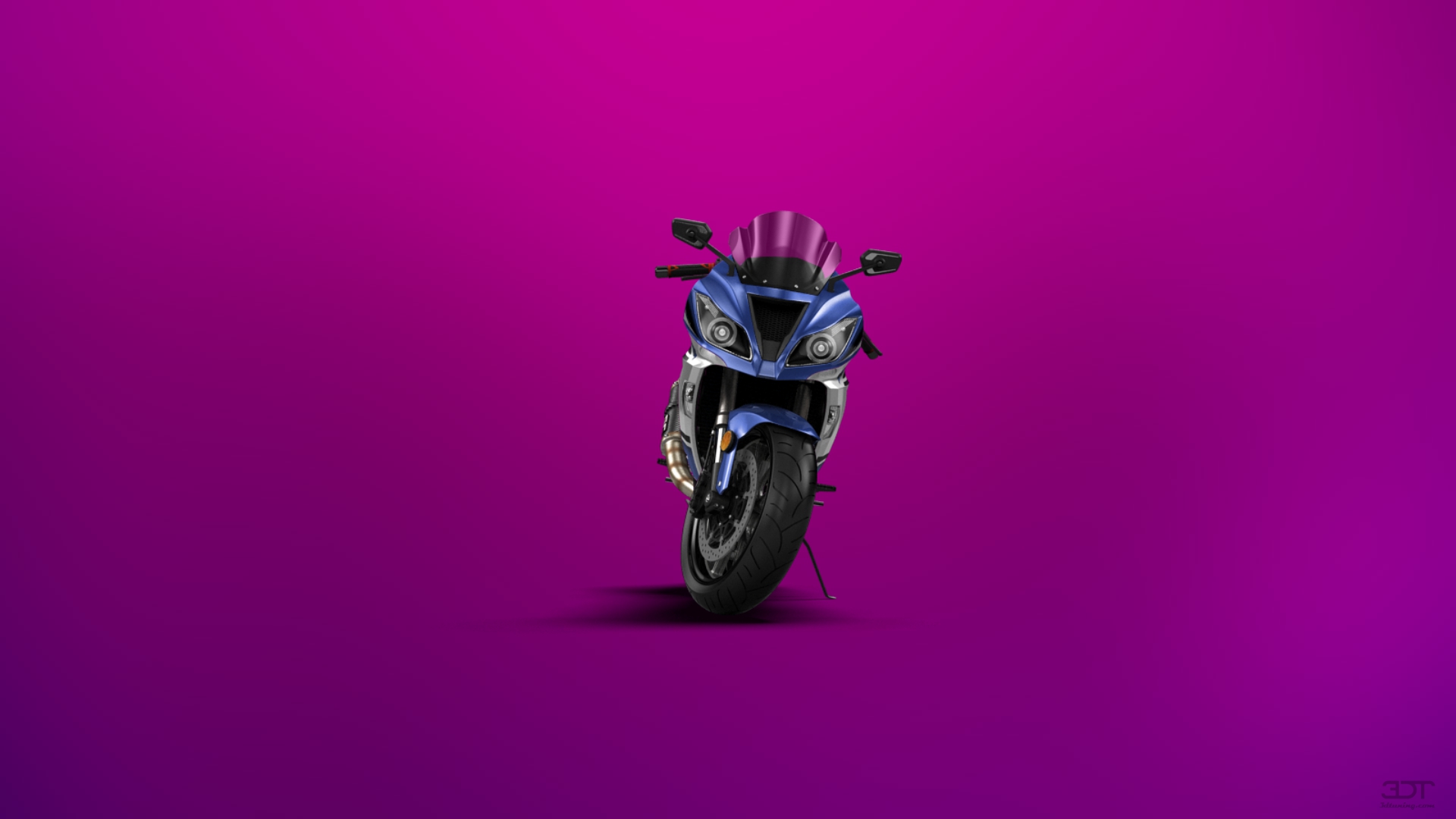 BammX07's Kawasaki Ninja ZX 6R 2015 with Wheels, Belly Pans, side