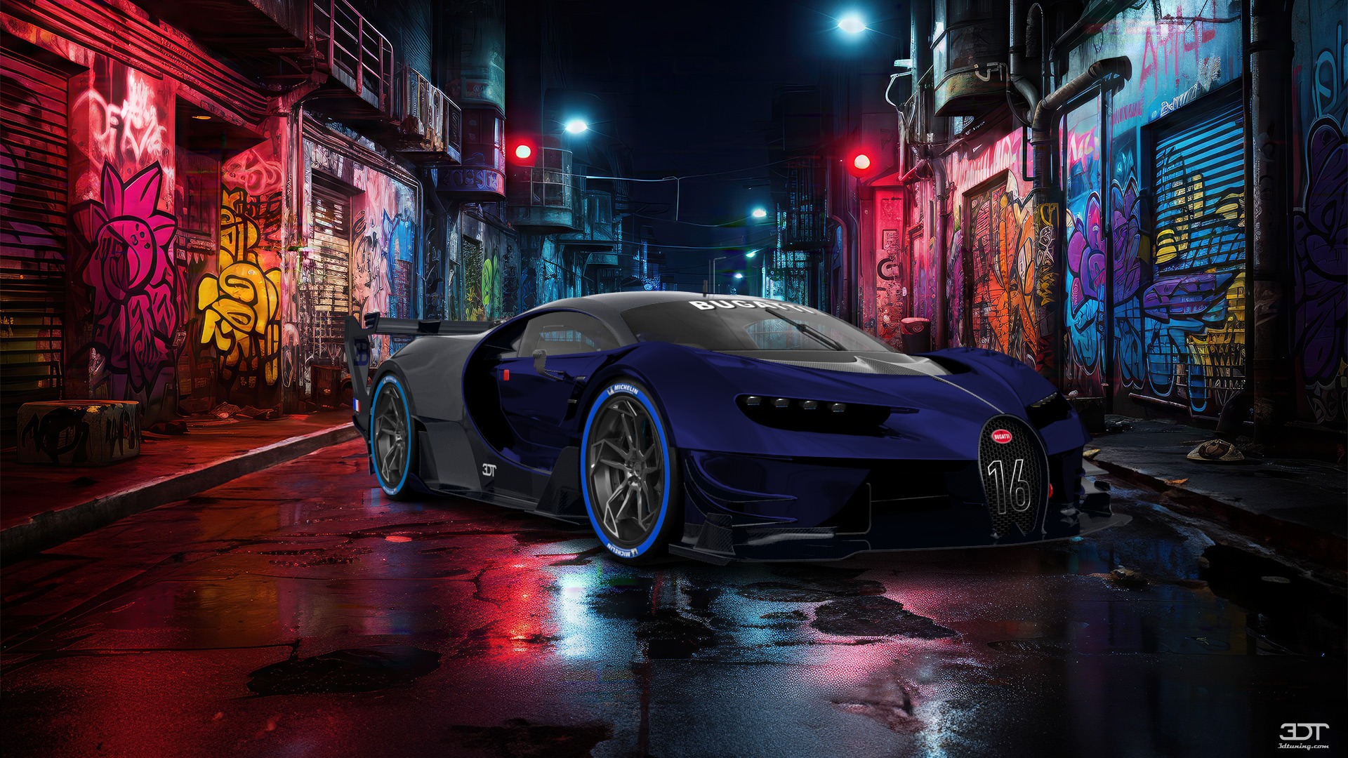 Bugatti Vision GT Supercar 2015 tuning