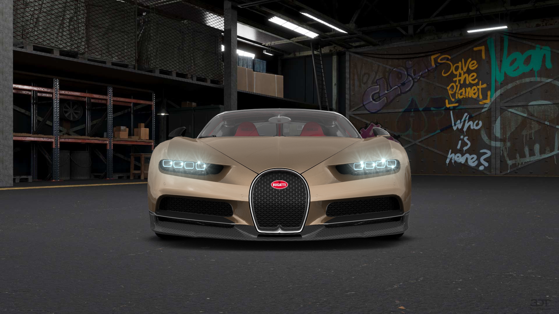 Bugatti Chiron 2 Door Coupe 2016
