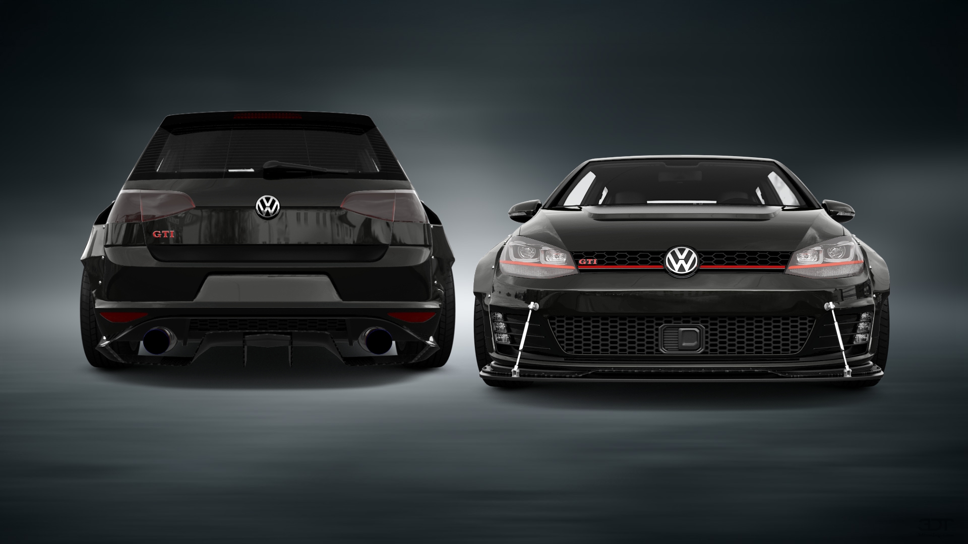 Volkswagen Golf 7 3 Door Hatchback 2013 tuning