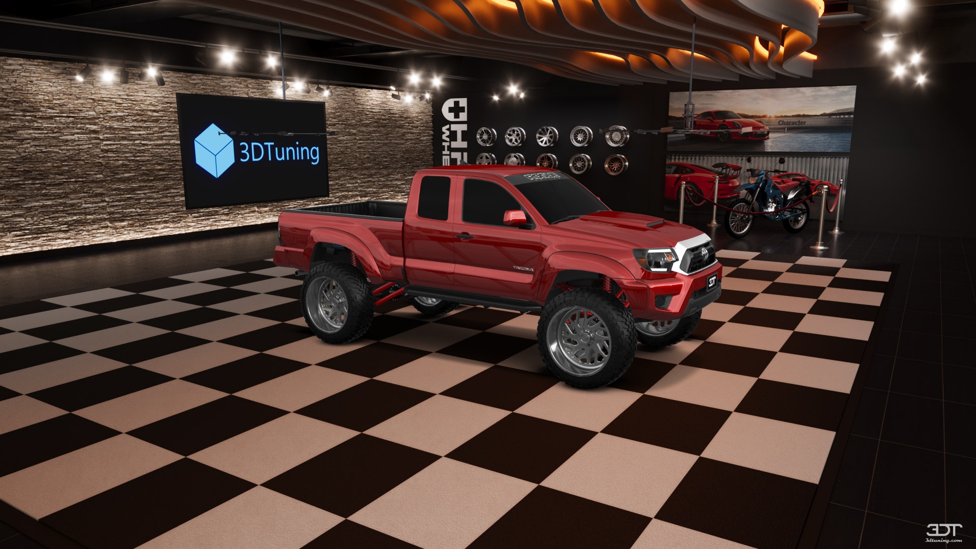 Toyota Tacoma Access Cab 6.2 ft box Pickup Truck 2012