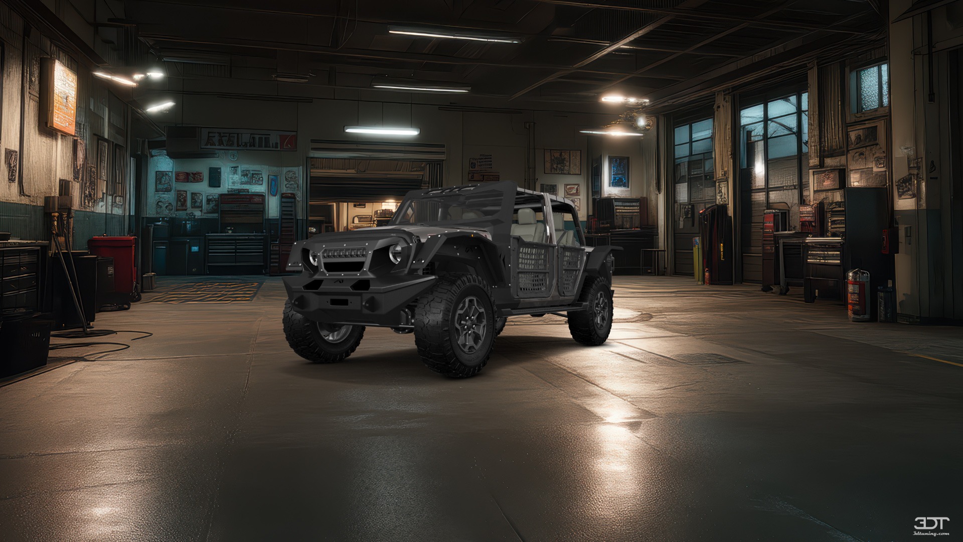 Jeep Wrangler Rubicon JL 4 Door SUV 2017 tuning