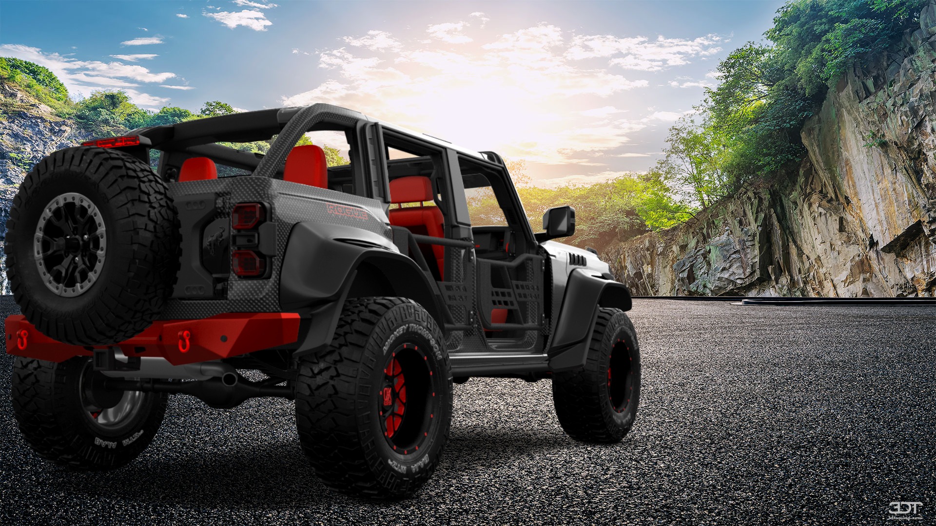 Ford Bronco Raptor 4 Door pickup truck 2022 Images