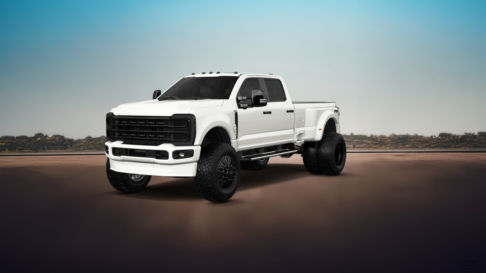 Ford F-350 DRW Crew Cab 4 Door pickup truck 2023 tuning