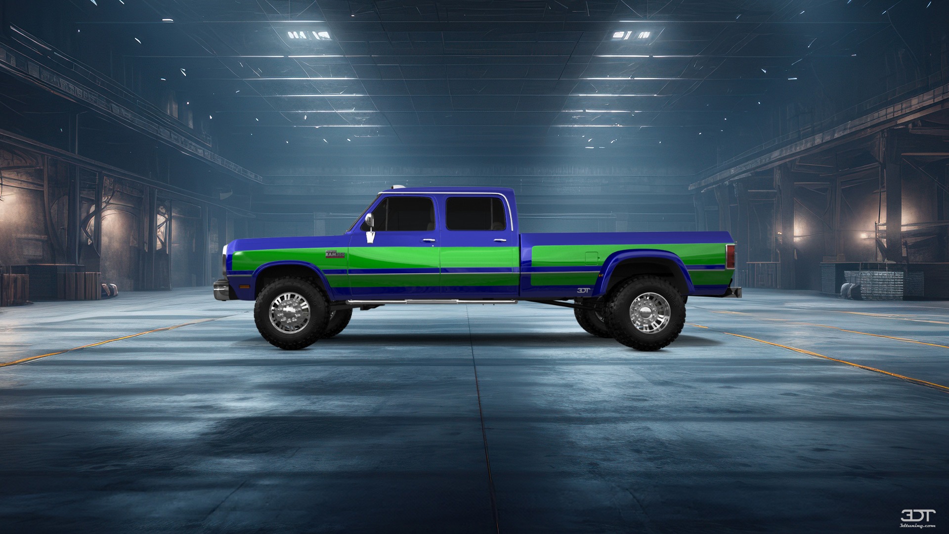 Dodge Ram 350 4 Door pickup truck 1991