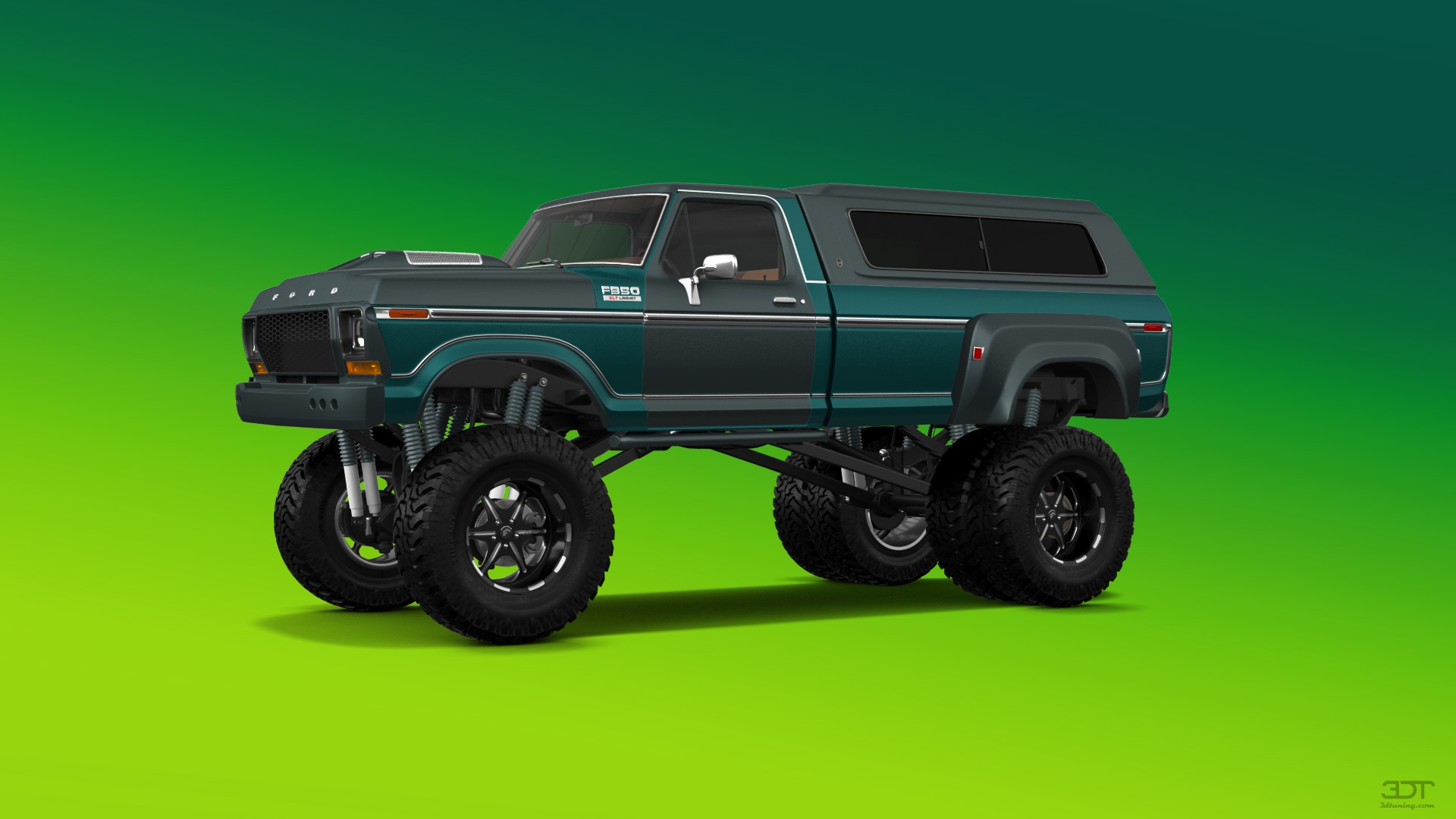 Ford F-350 Dually Regular Cab 2 Door pickup truck 1978
