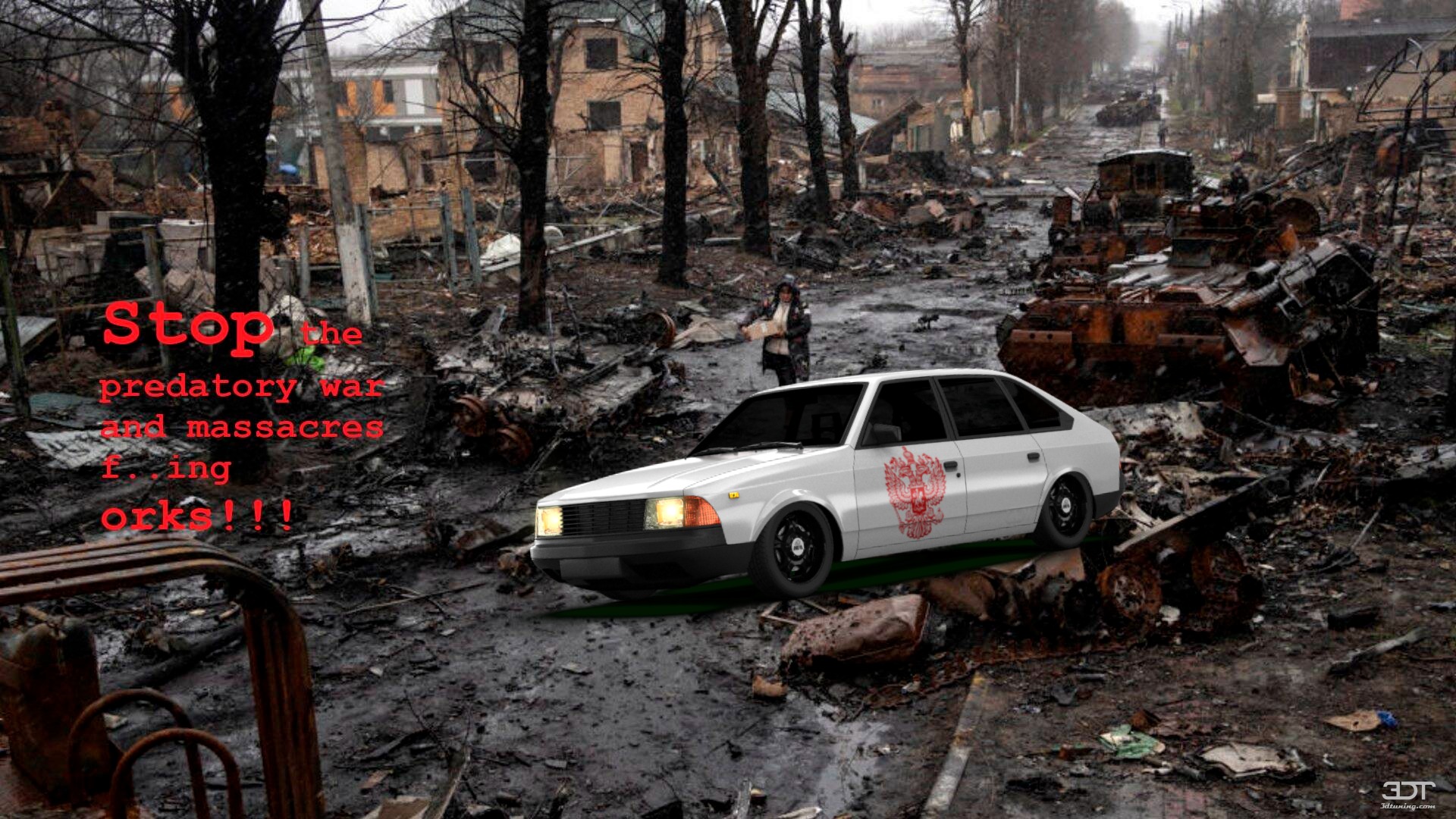 Moskvich 2141 5 Door Hatchback 1986 tuning