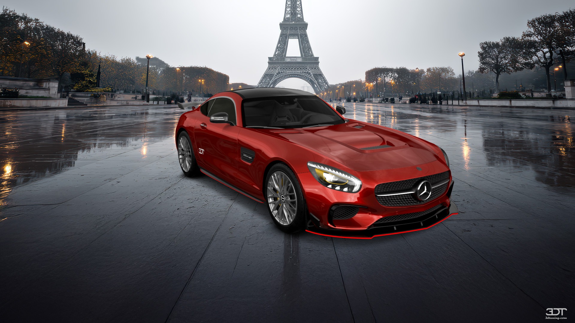 Mercedes AMG GT 2 door fastback coupe 2015 tuning