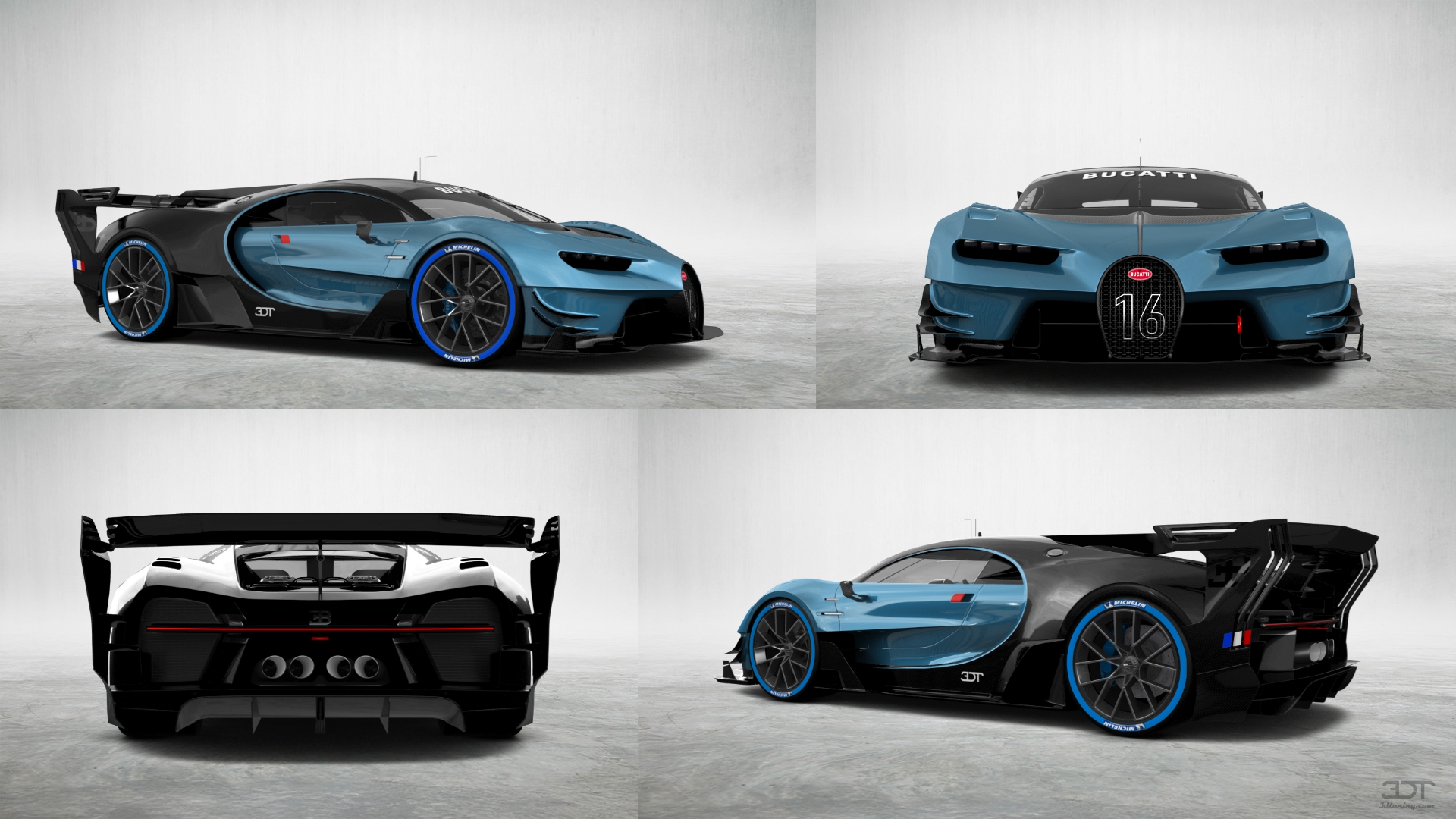 Bugatti Vision GT Supercar 2015 tuning