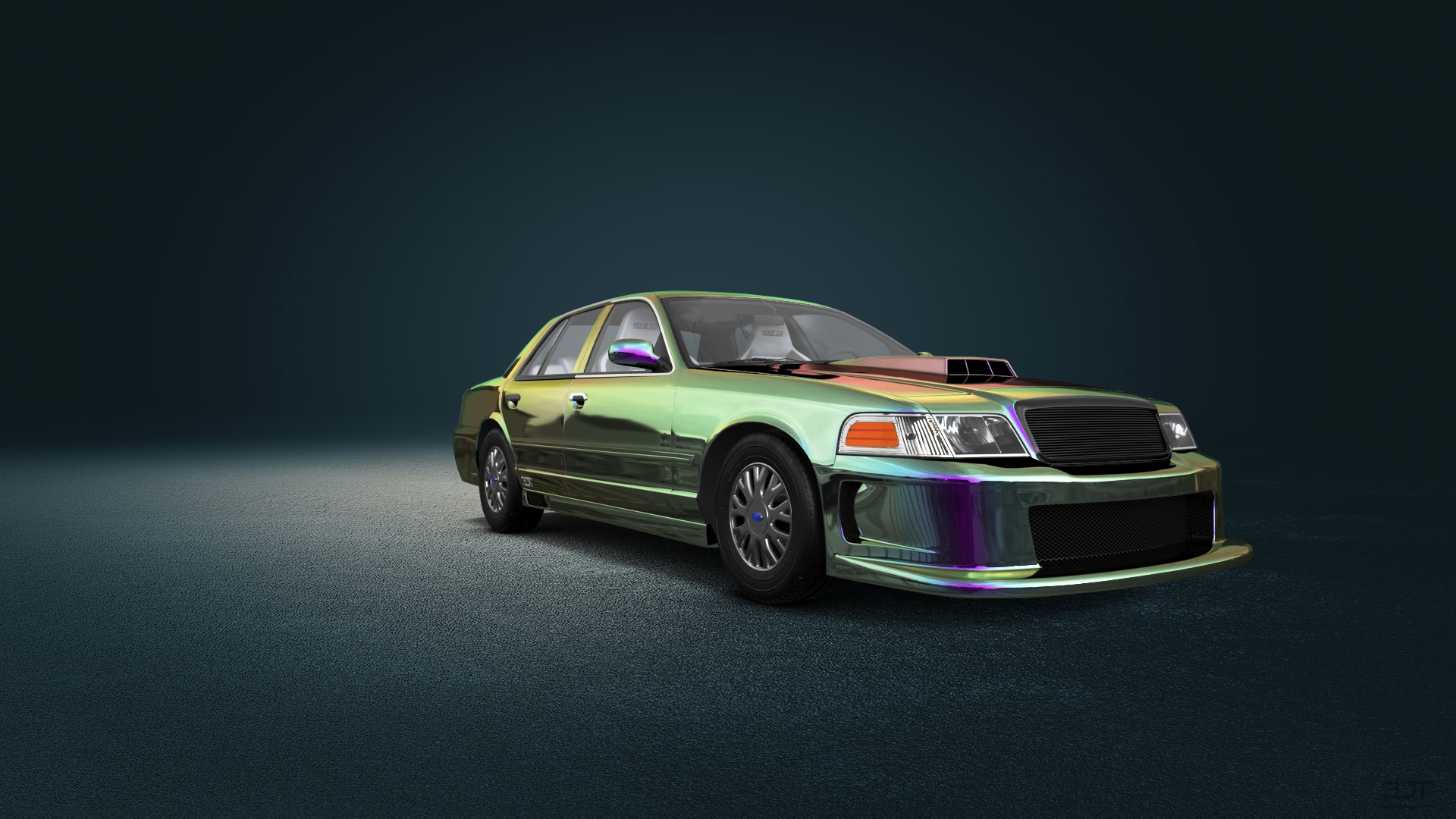 Ford Crown Victoria Sedan 2007 tuning