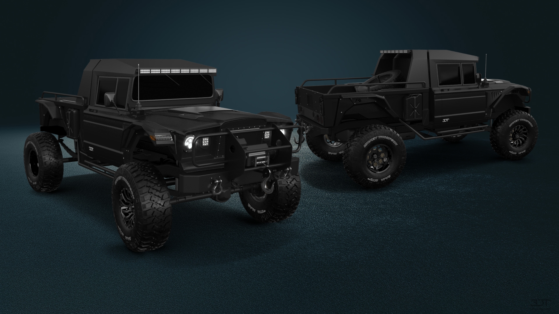 Jeep Kaiser M715 2 Door pickup truck 1968 tuning