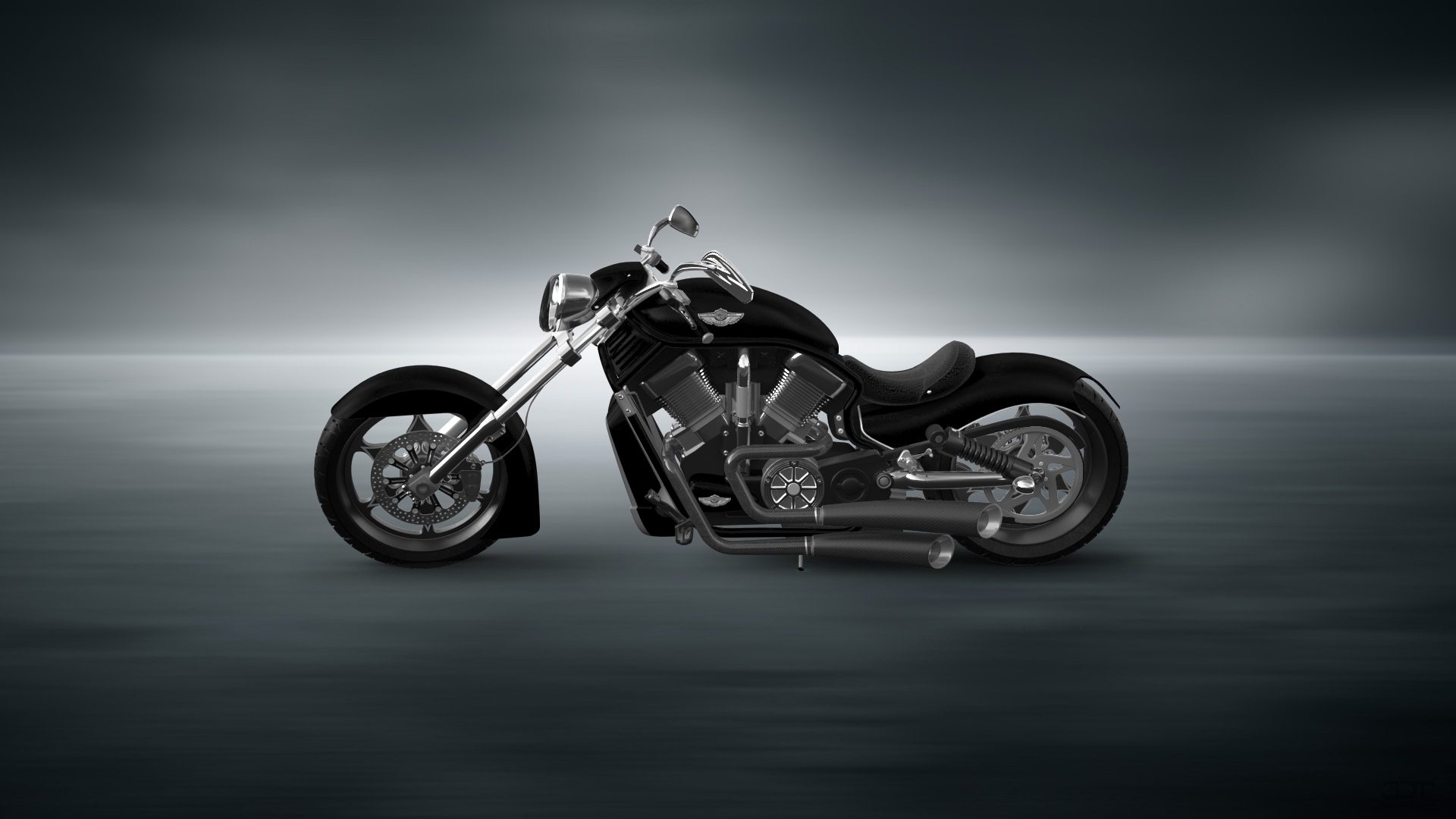 Harley-Davidson Custom Chopper Cruiser 2011