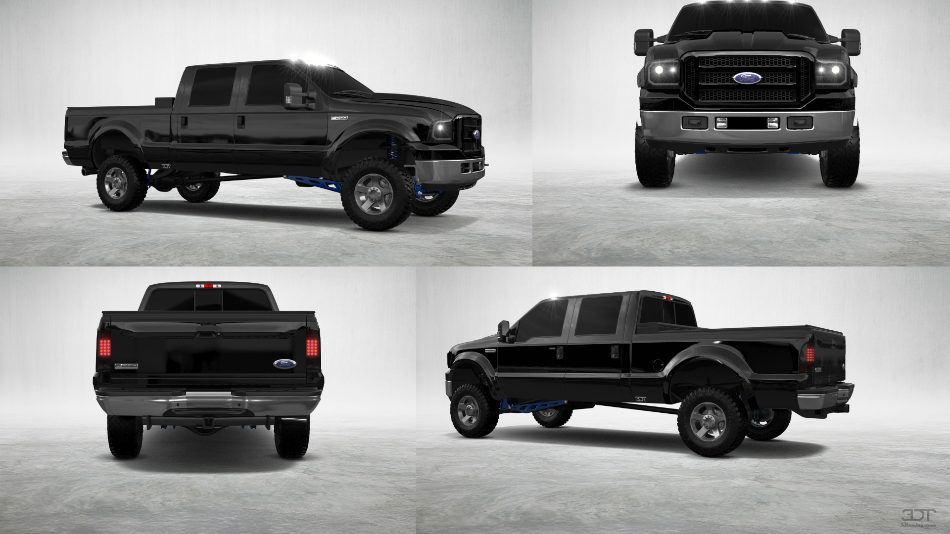 Ford F-250 Crew Cab 4 Door pickup truck 1999 tuning