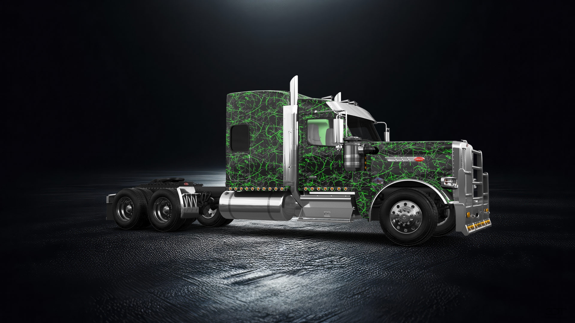 Peterbilt 589 Sleeper Cab Truck 2024 tuning