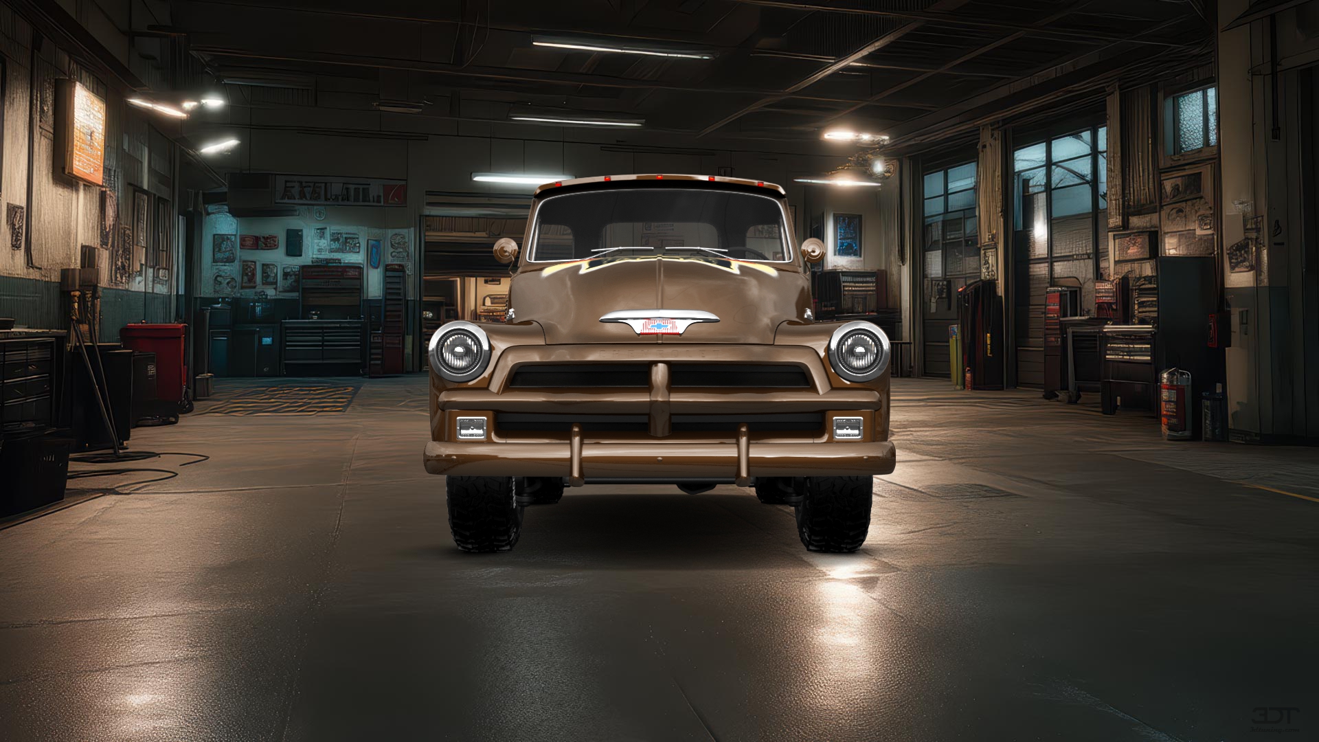 Chevrolet 3100 2 Door pickup truck 1954 tuning
