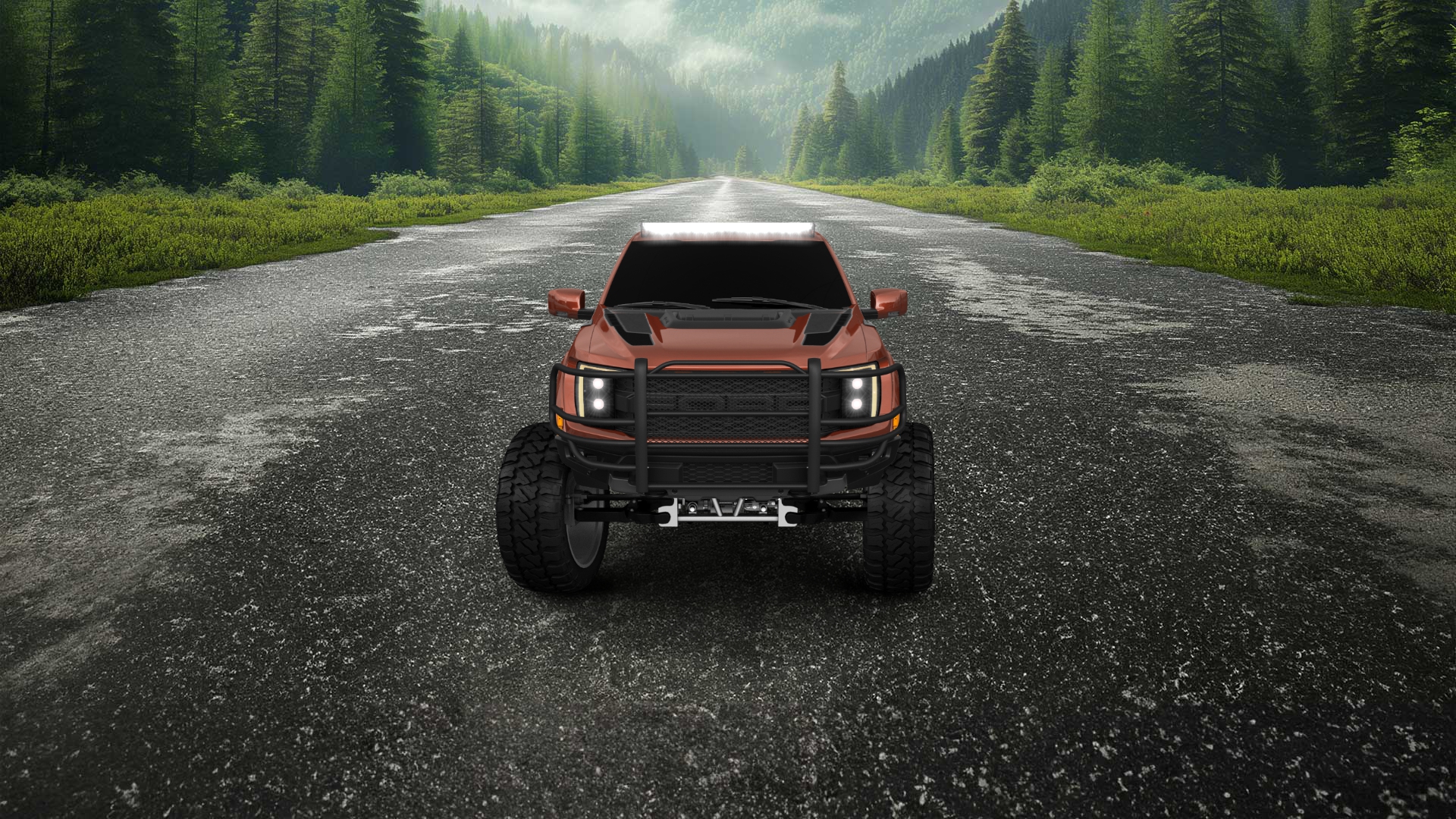 Ford F-150 Raptor 4 Door pickup truck 2021