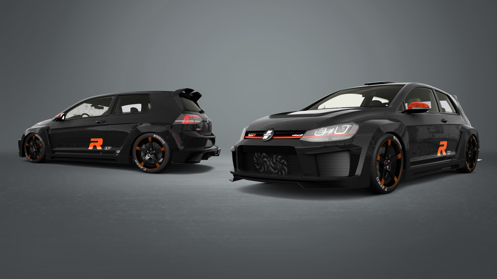 Volkswagen Golf 7 3 Door Hatchback 2013 tuning