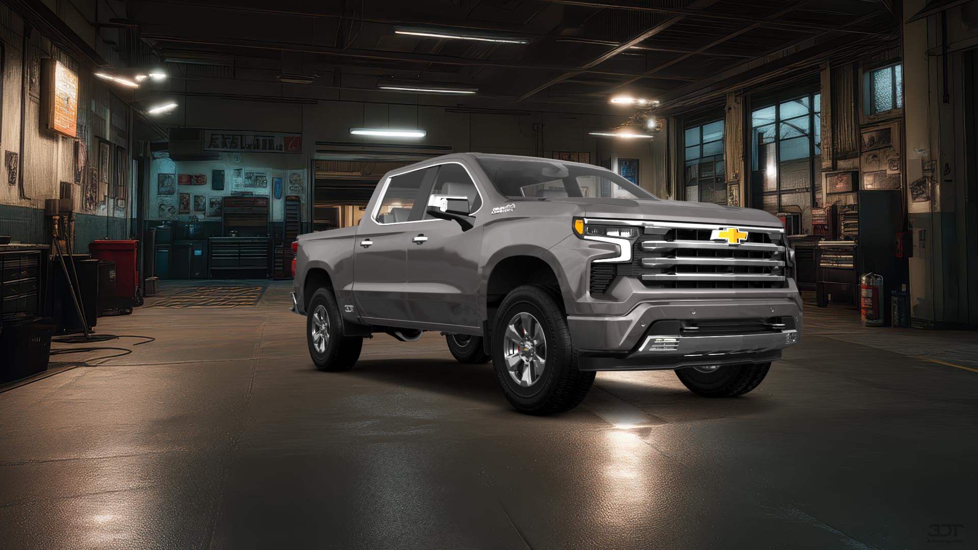 Chevrolet Silverado 1500 Crew Cab 5.8 ft box 4 Door pickup truck 2023 tuning
