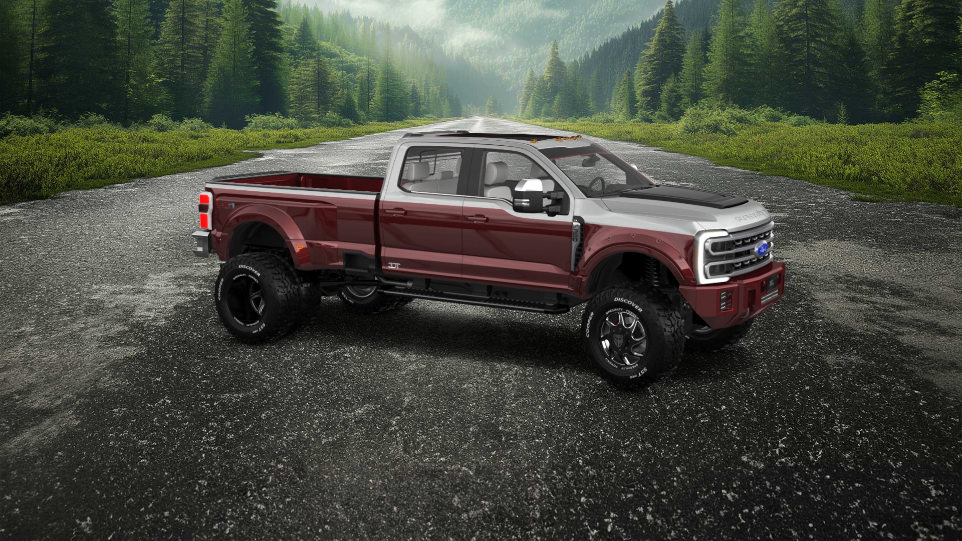 Ford F-350 DRW Crew Cab 4 Door pickup truck 2023 tuning