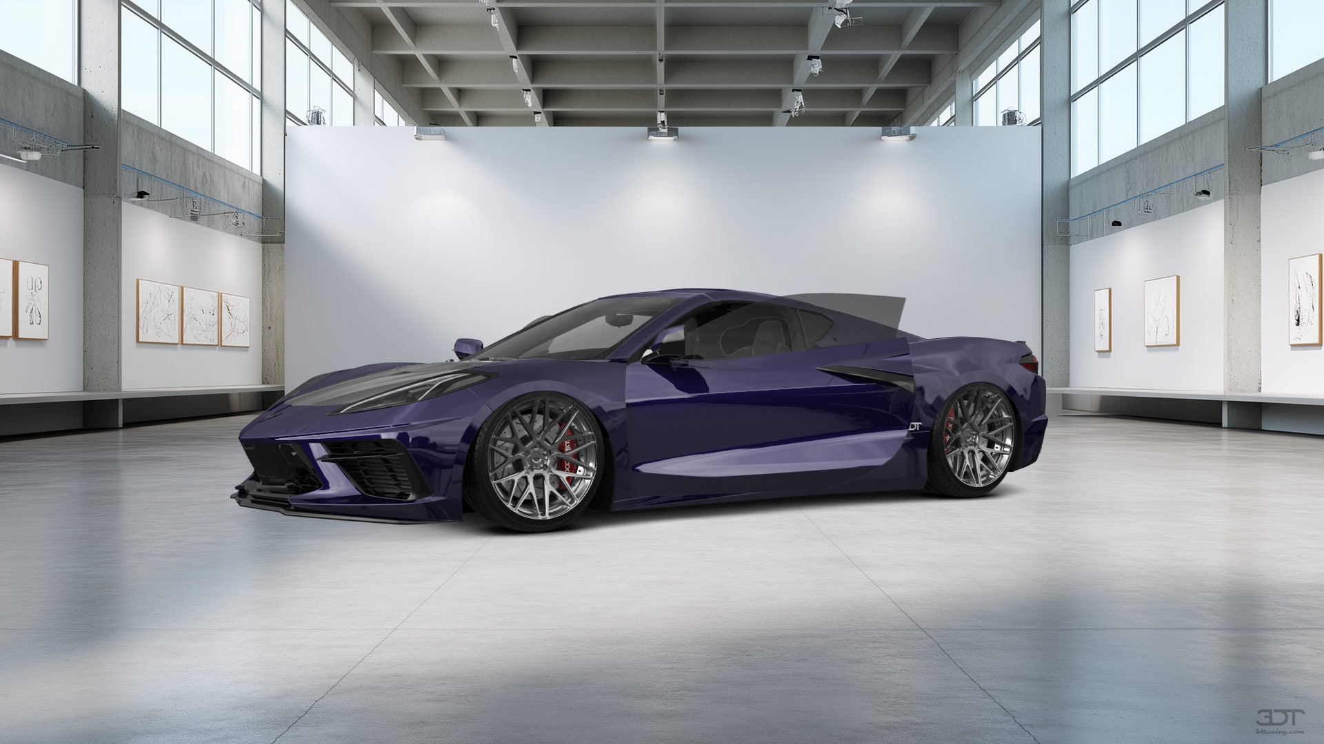 Chevrolet Corvette 2 door targa top 2020 tuning