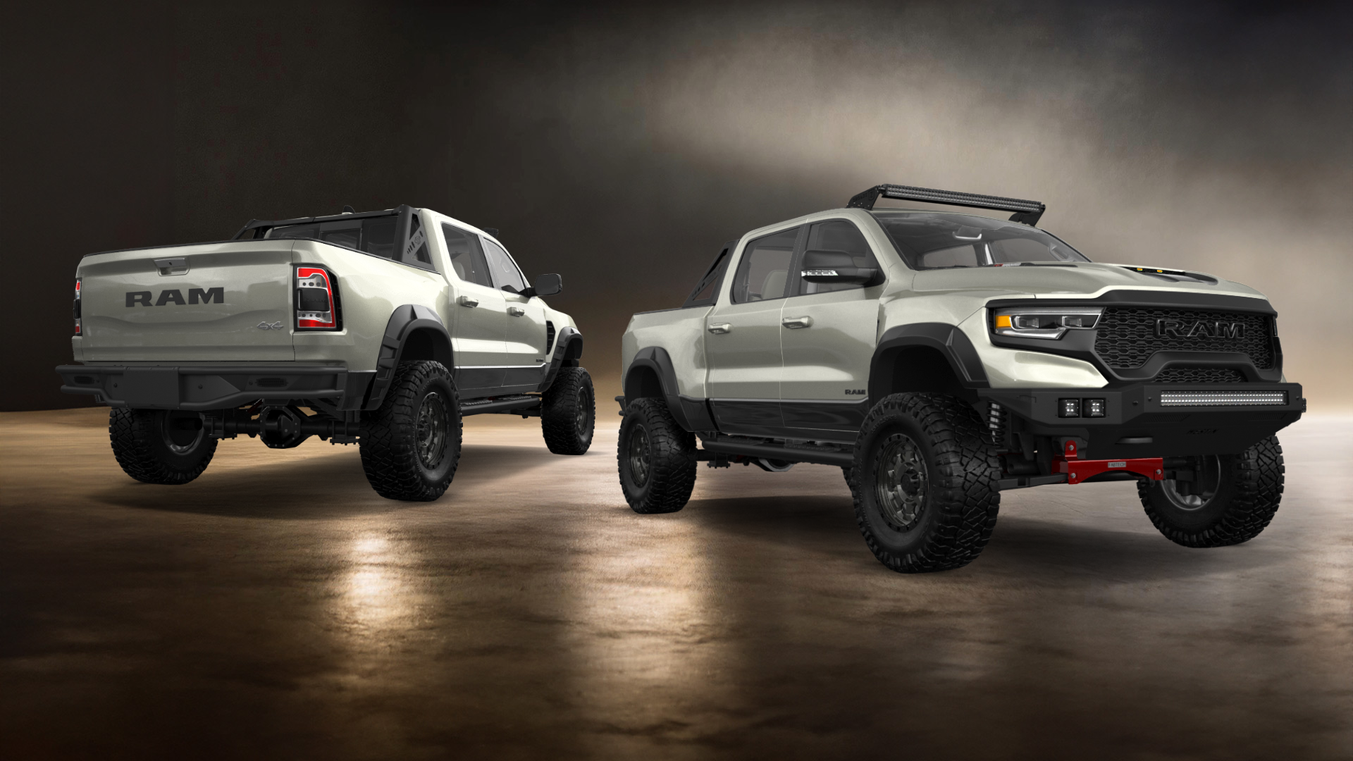 Dodge Ram 1500 TRX 4 Door pickup truck 2021 tuning
