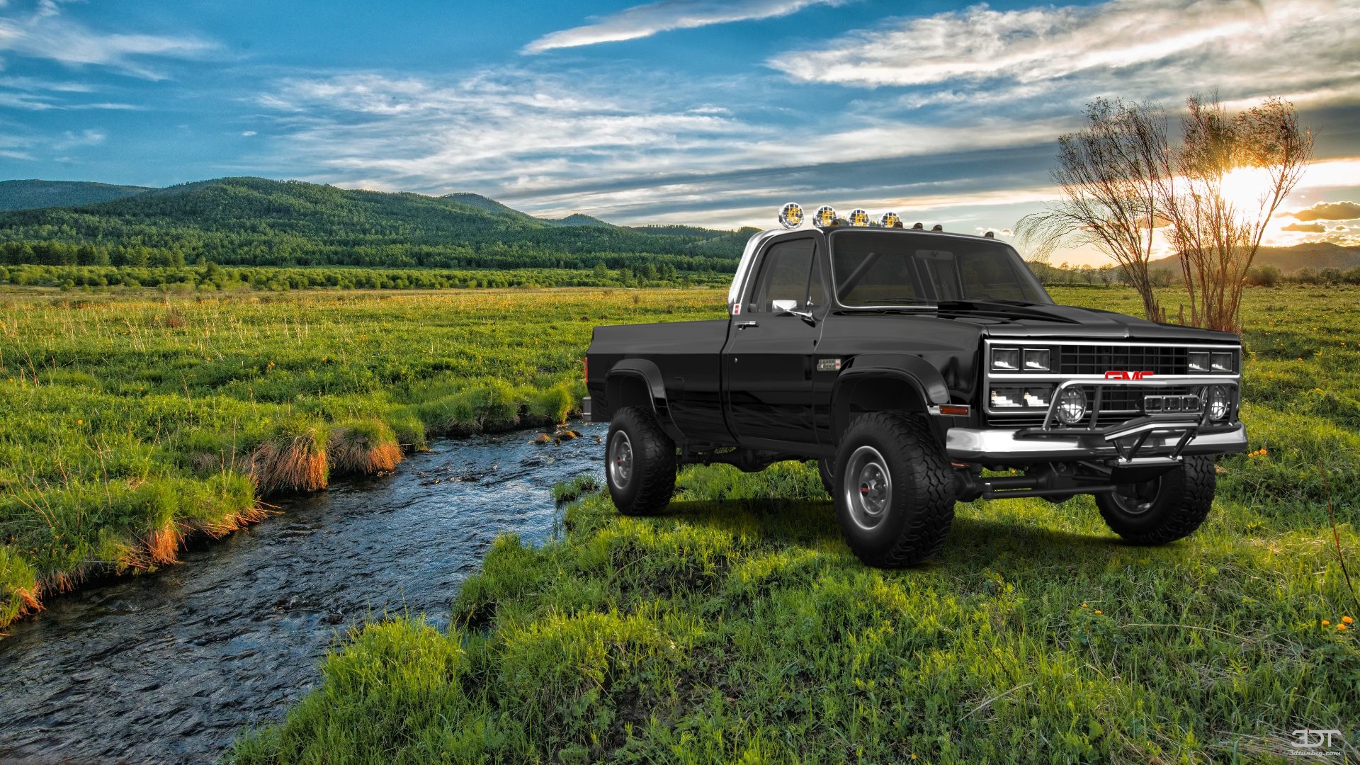 GMC Sierra 1500 2 Door pickup truck 1985